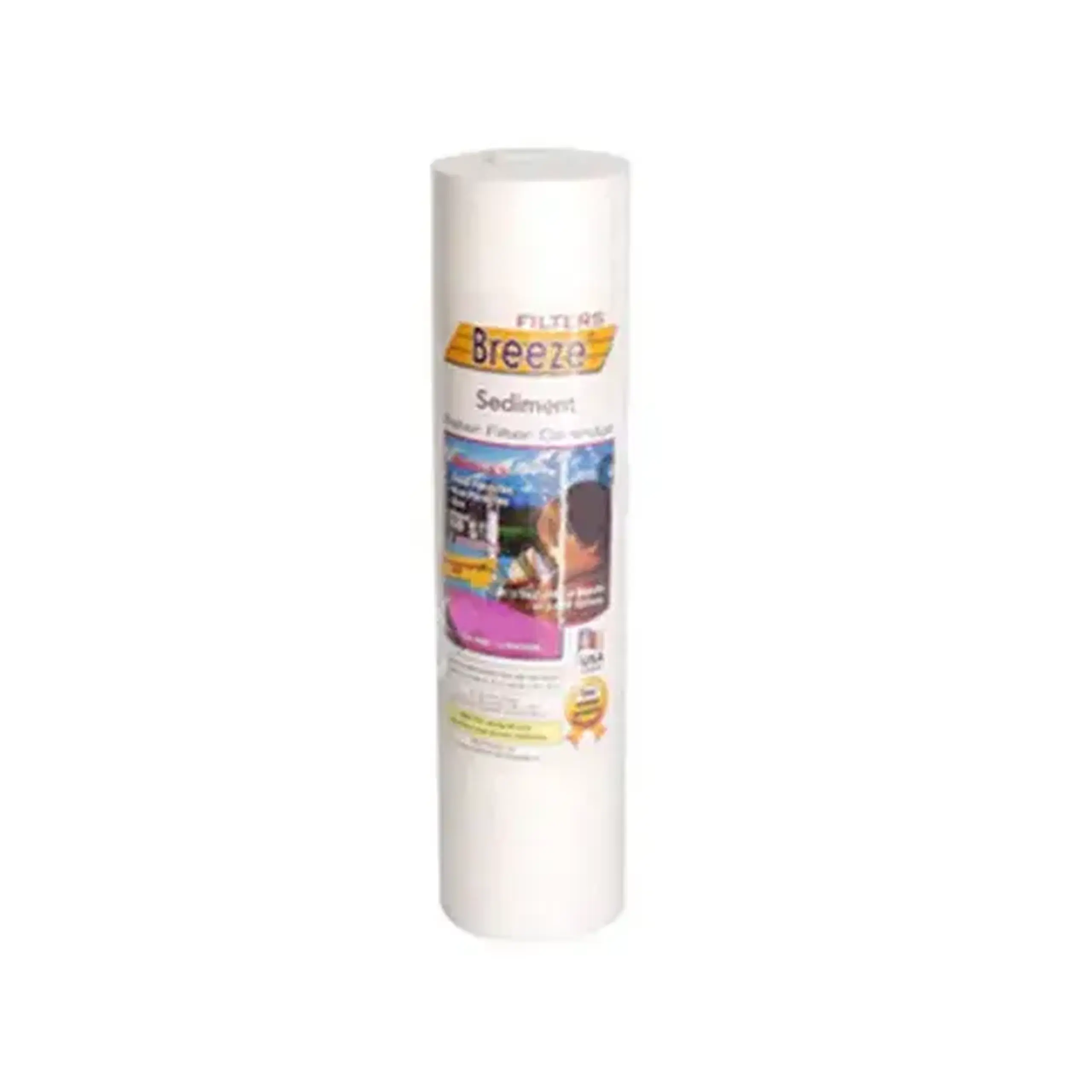 Cartuș pentru filtru PP5-2.5 10 - 20 mcr Polipropilenă Breeze