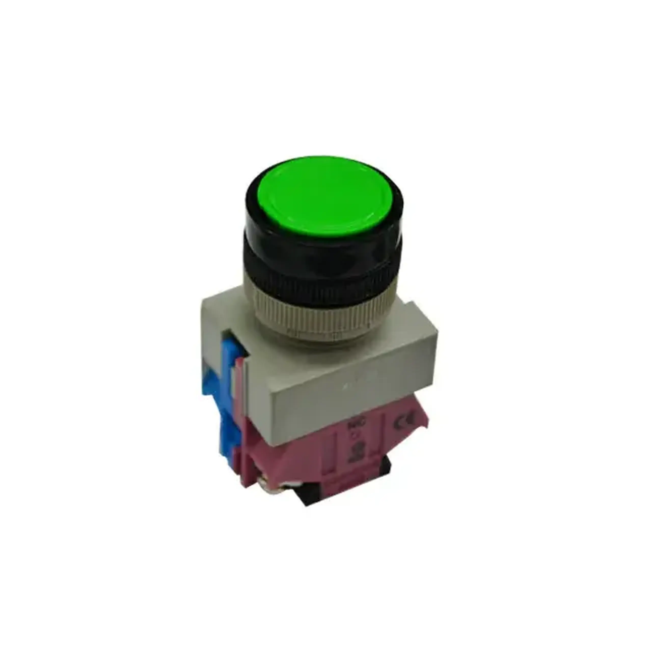 Buton KASAN ABW111E 1P 220 V 15 A IP40 verde
