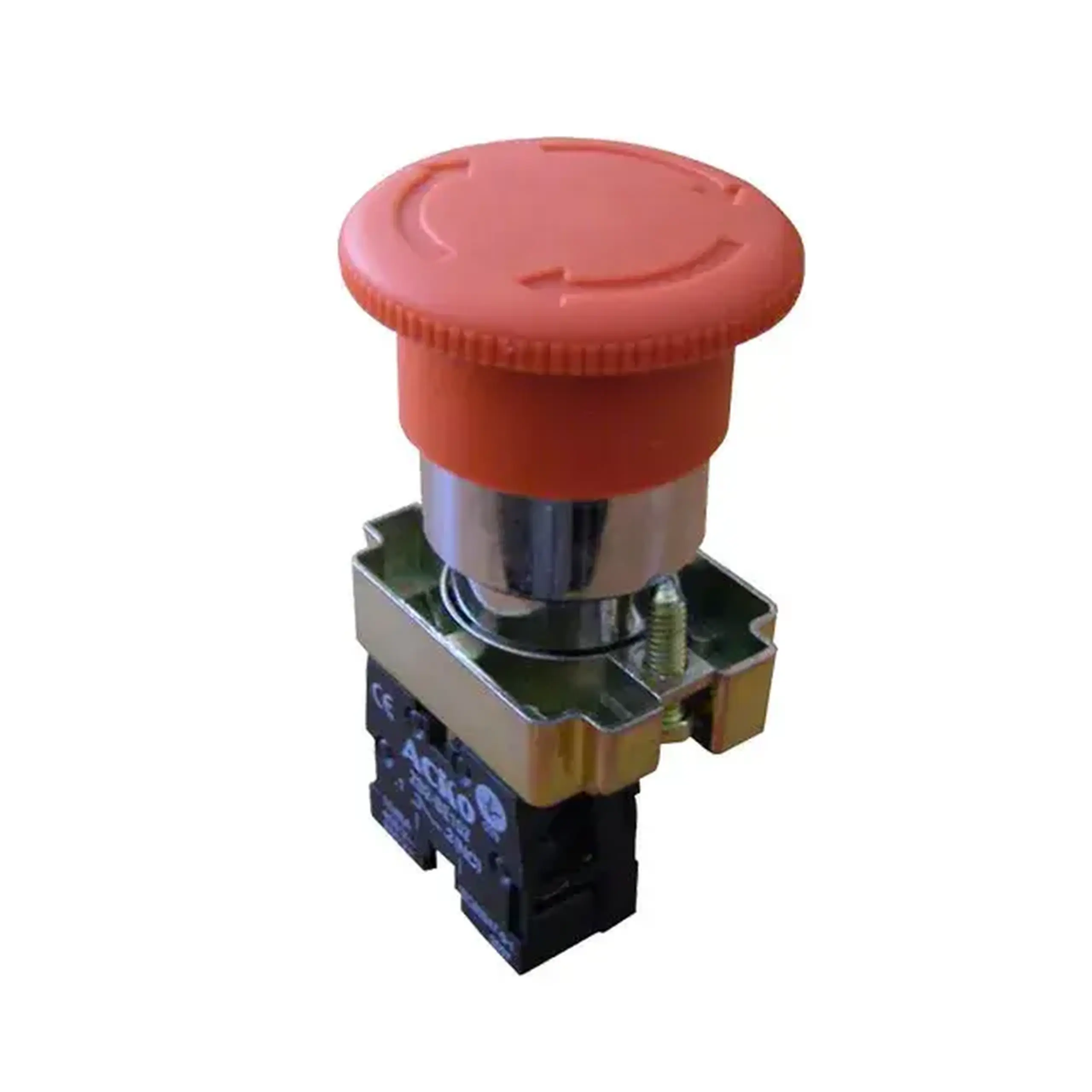 Buton KASAN XB2BS542 1P 220 V 10 A IP40 roșu