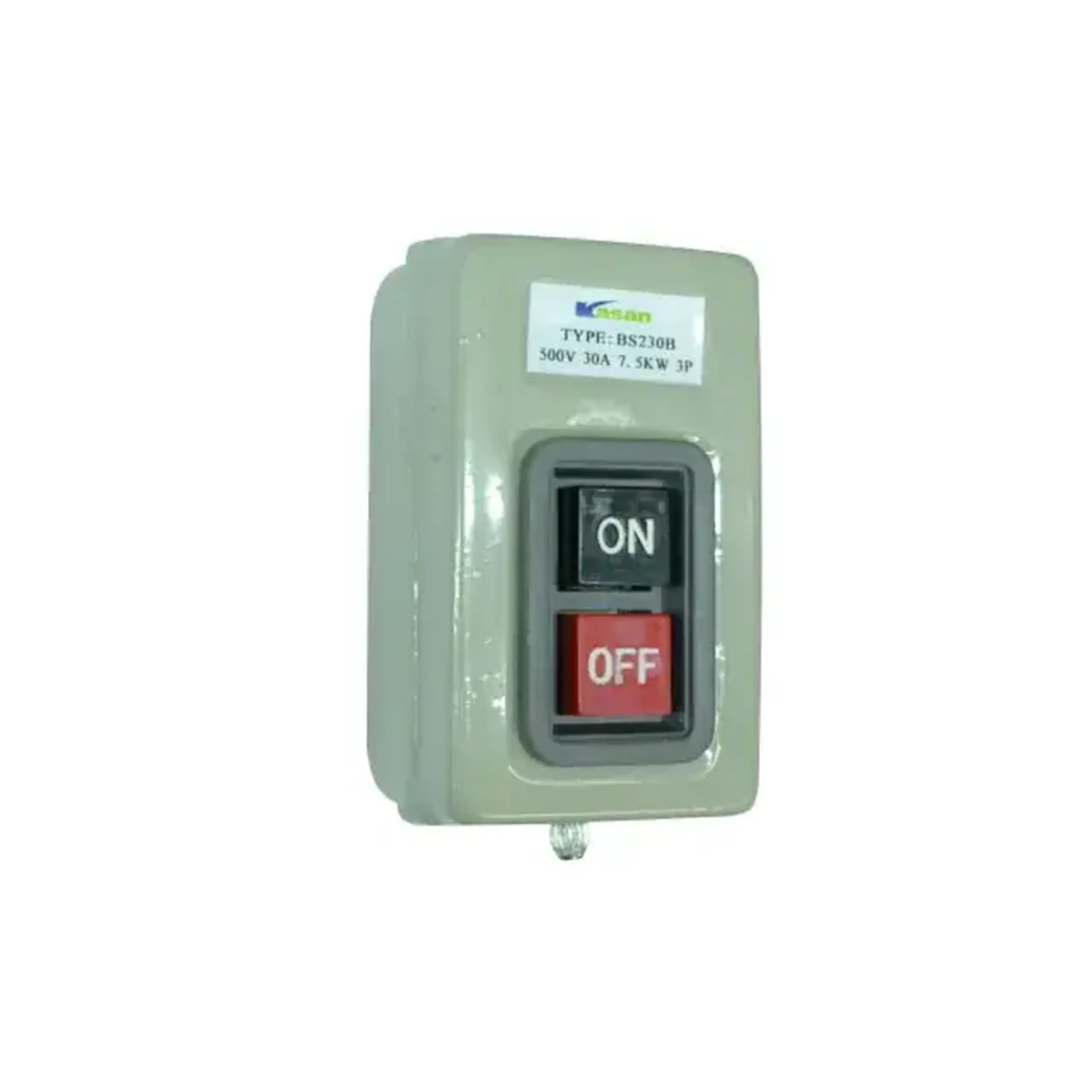 Buton KASAN BS-216B 3P 500 V 15 A IP40 roșu/Negru - Curent (A) 30 A
