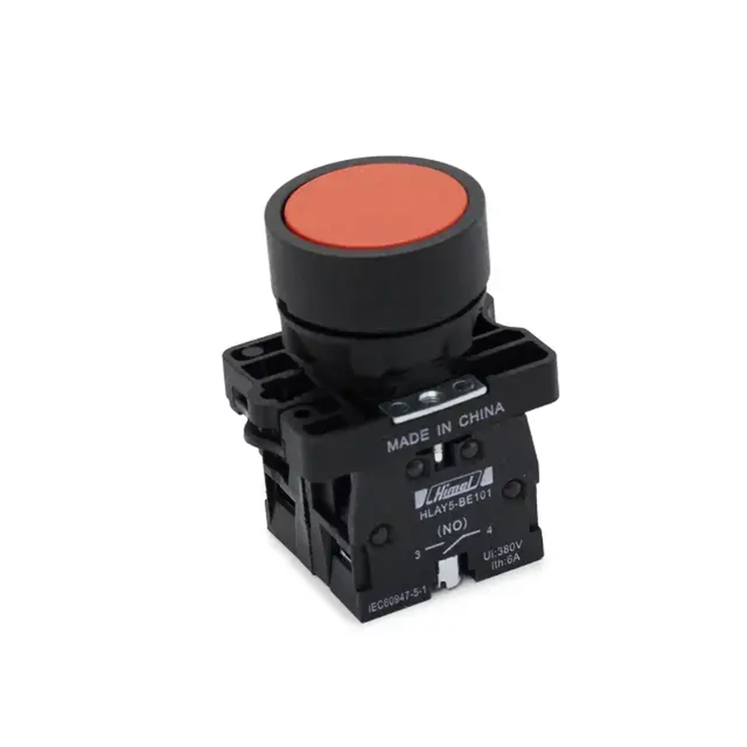 Buton Himel HLAY5EA45 1P 220/380 V 6 A IP40 roșu