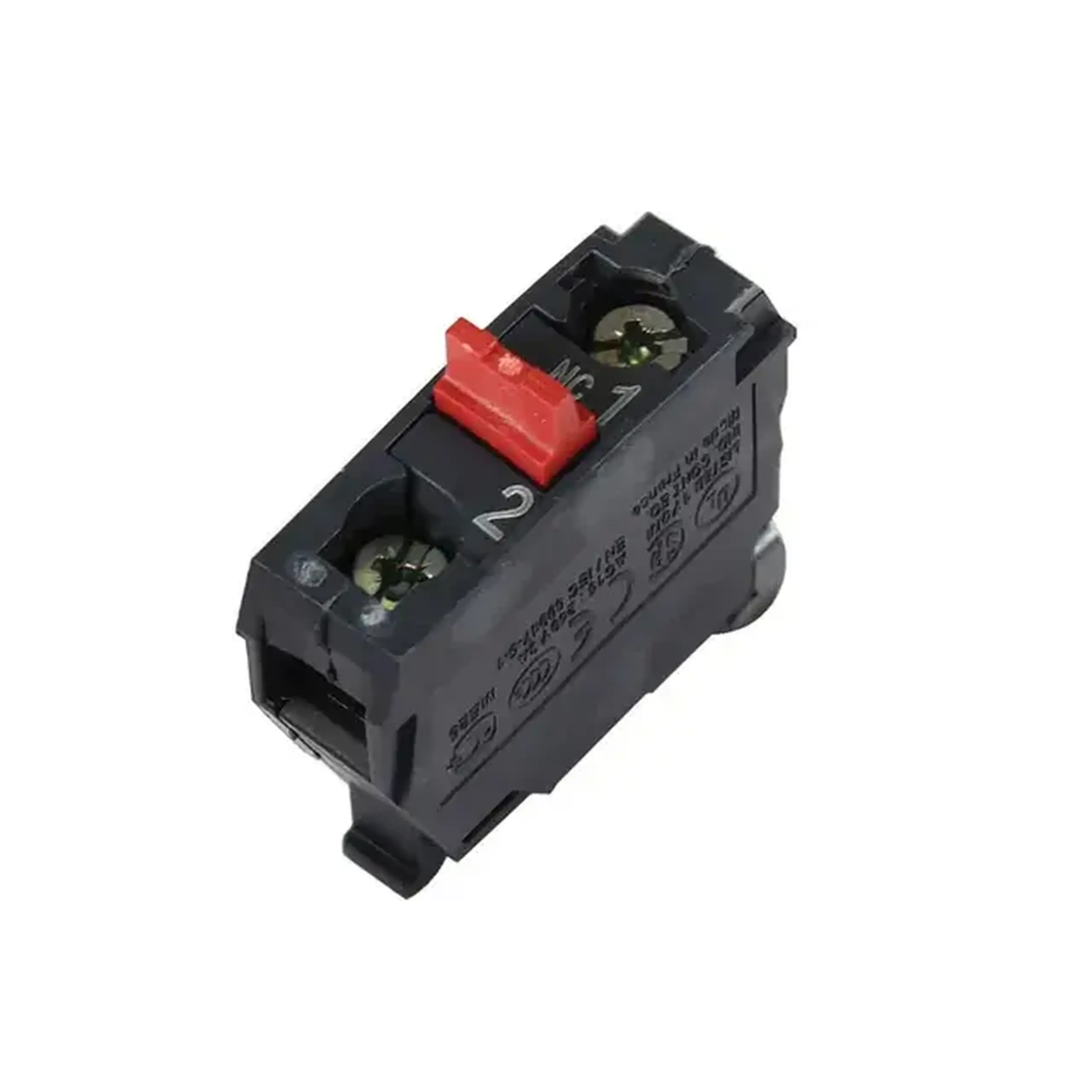 Buton KASAN XAL-D213 NC 1P 600 V 6 A IP65 roșu/Negru