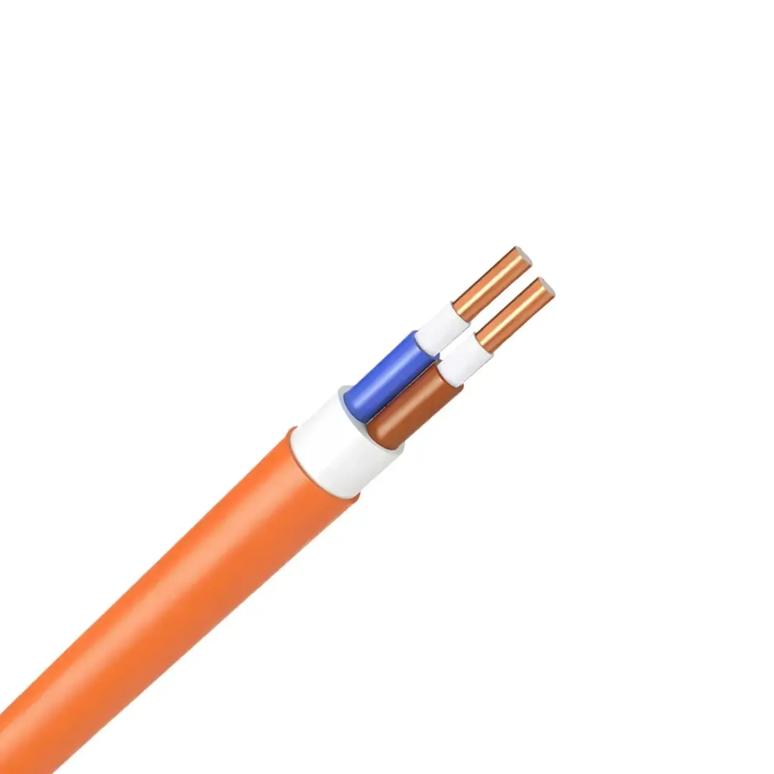 Cablu rezistent la foc (N)HXH-O 2 * 1.5 mm² Portocaliu Cupru ITK - Numărul de fire 2 *
