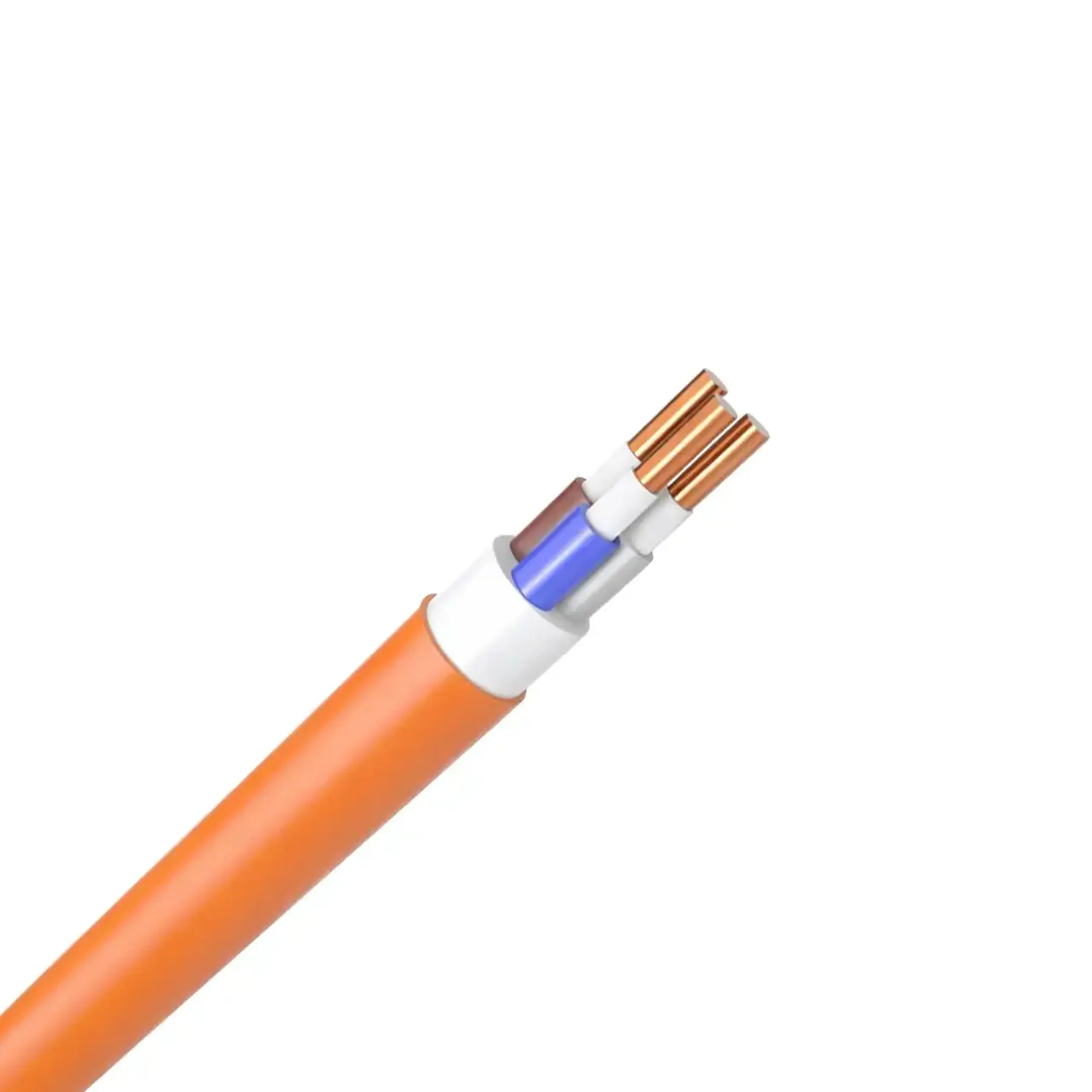 Cablu rezistent la foc (N)HXH-O 2 * 1.5 mm² Portocaliu Cupru ITK - Numărul de fire 3 *