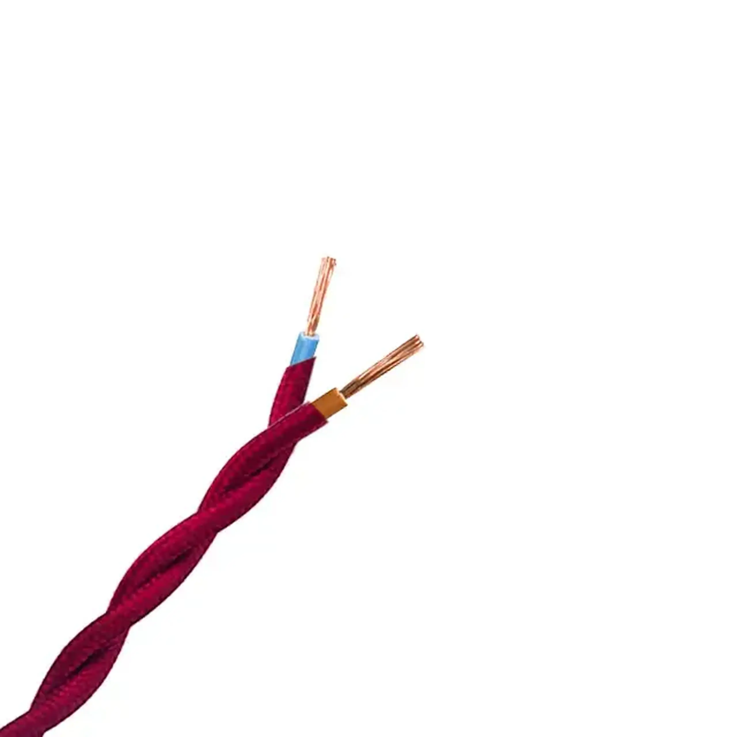 Cablu pentru lustre Elmos PVS 2 * 0.5 mm² vișiniu cupru