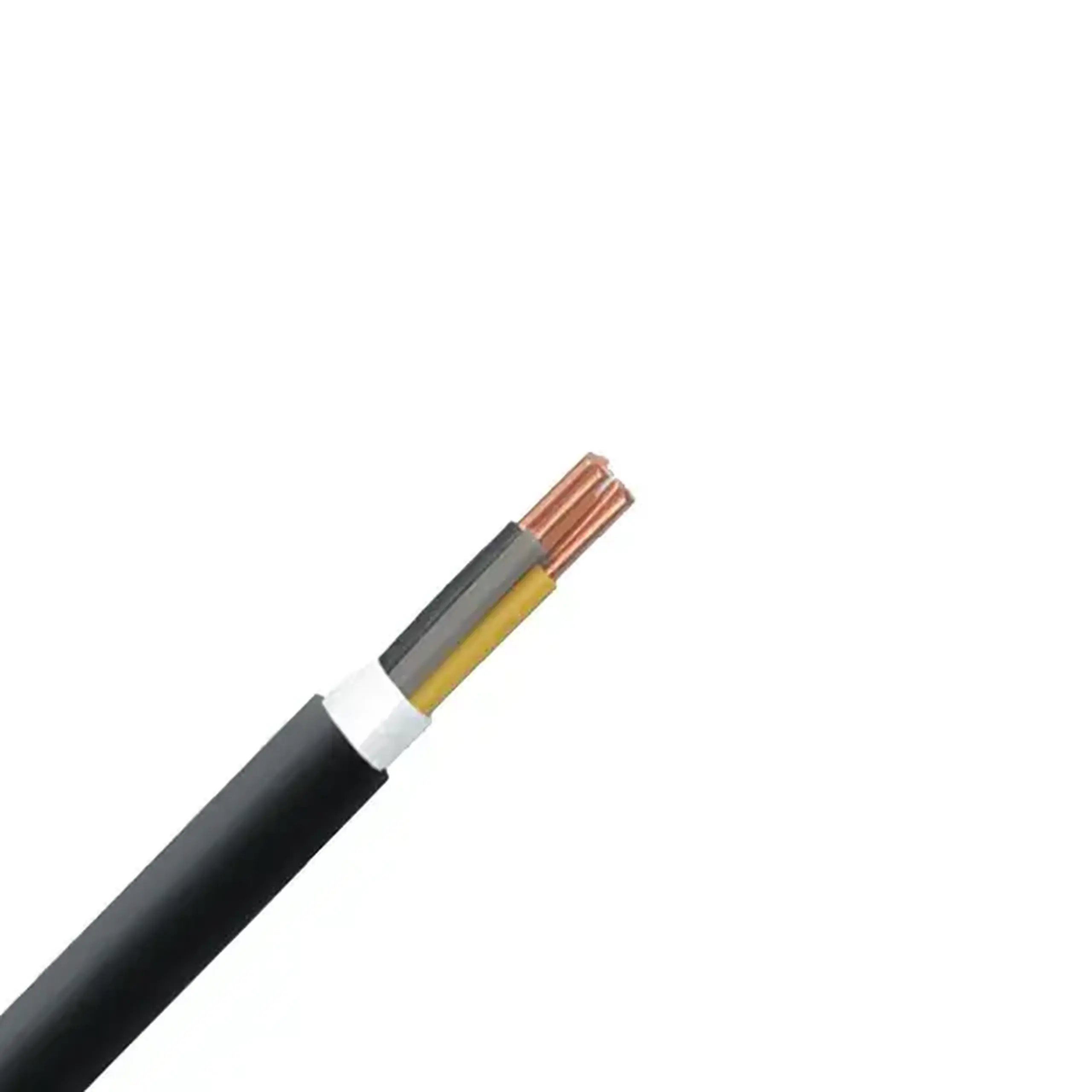 Cablu N2XH-J 3 * 1.5 mm² Negru Cupru Eupen - Numărul de fire 4 *