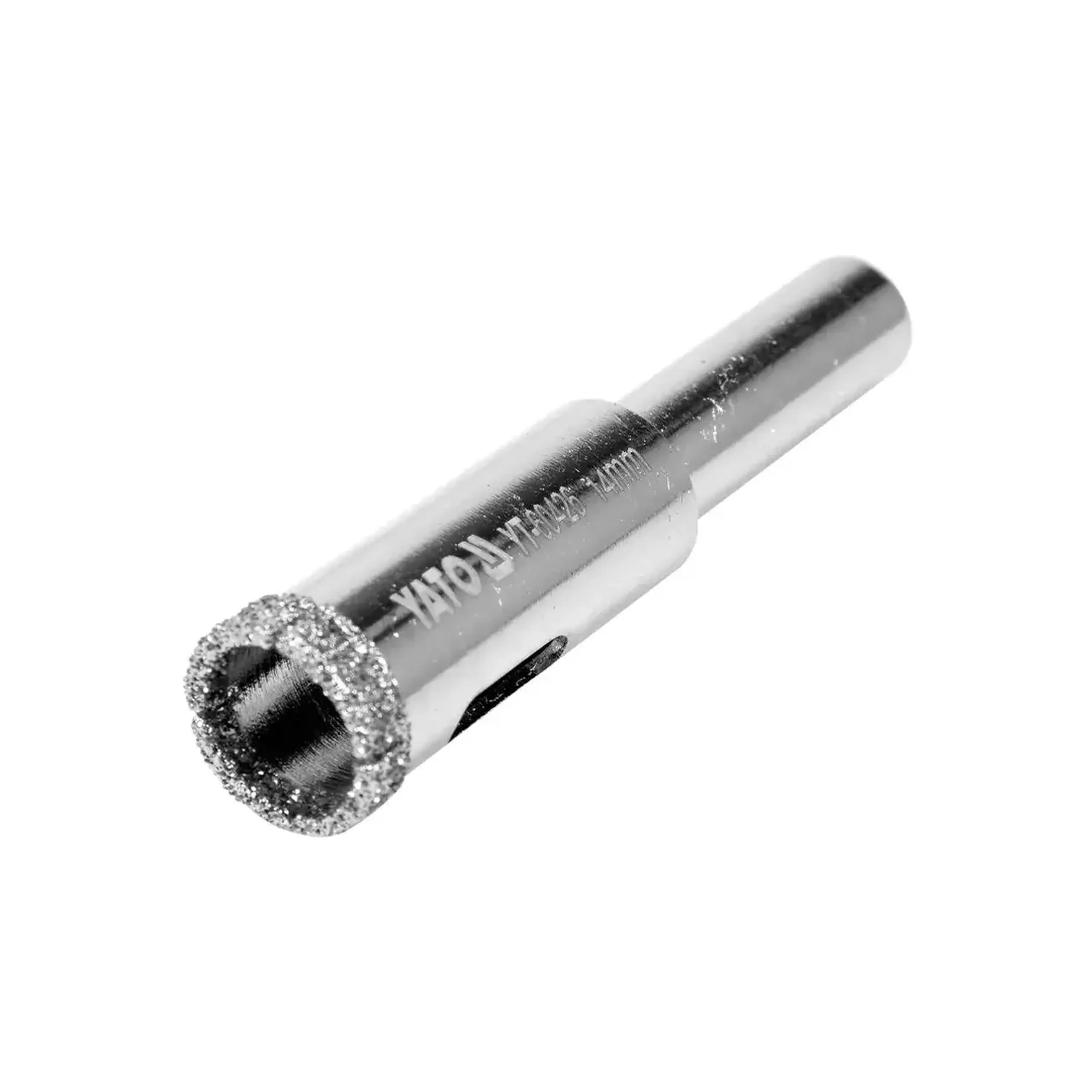 Carotă diamantată pentru ceramică 10 mm cilindric Yato - Diametru 14 mm