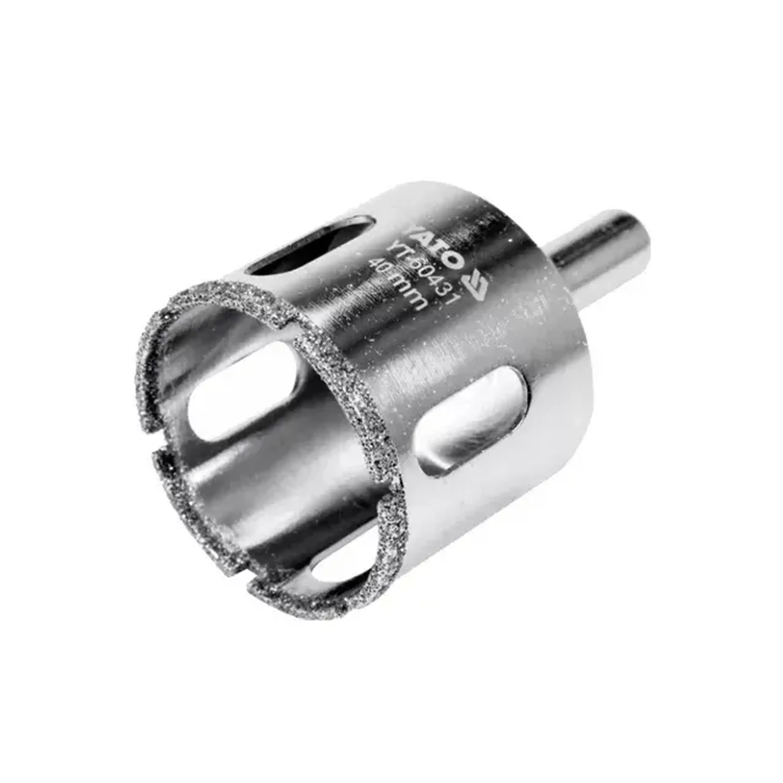 Carotă diamantată 1 buc. pentru ceramică 6 mm cilindric Yato - Diametru 40 mm