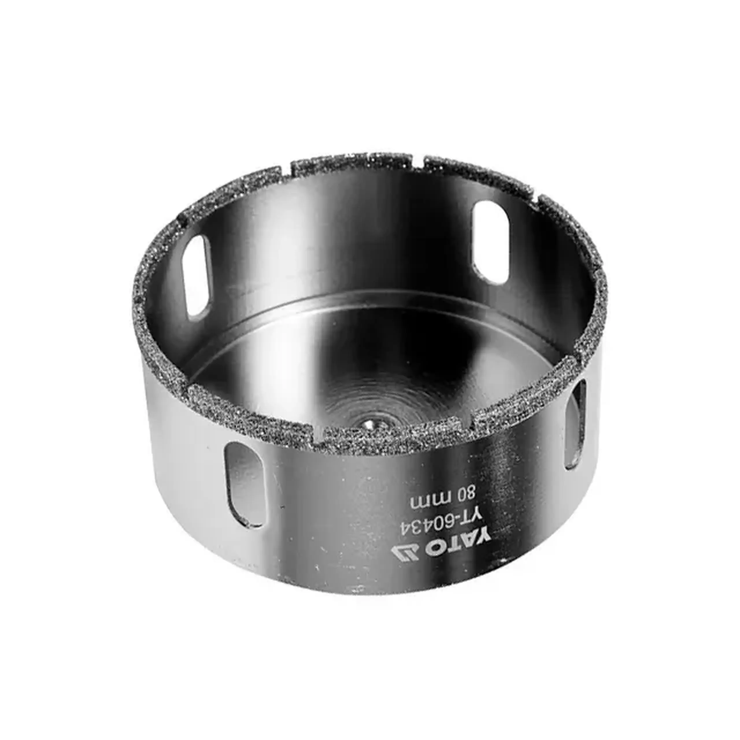 Carotă diamantată 1 buc. pentru ceramică 6 mm cilindric Yato - Diametru 80 mm
