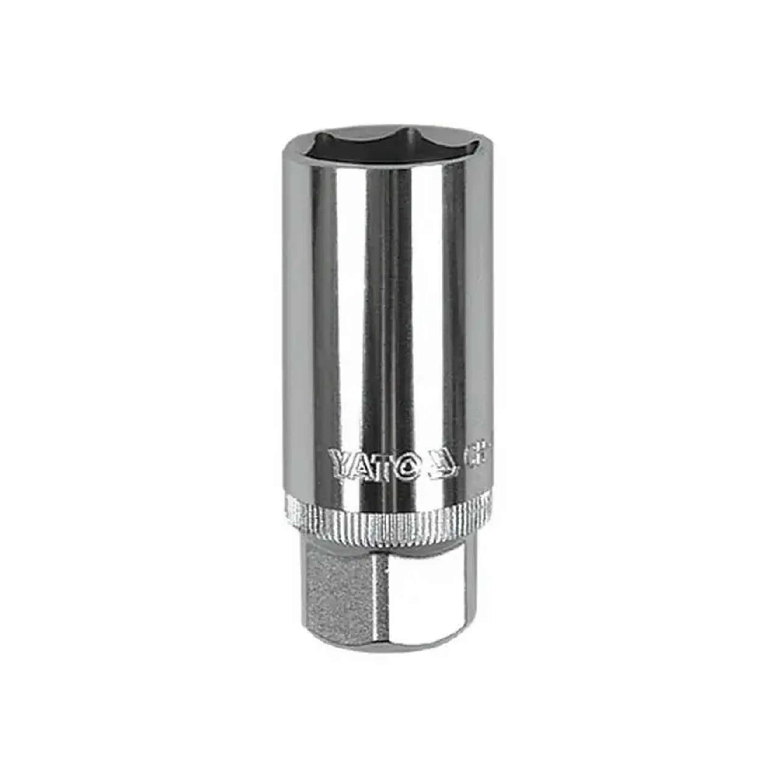 Cap cheie tubulară pentru bujii hexagonal 16 mm 3/8" 64 mm Yato - Mărime cheie 16 mm