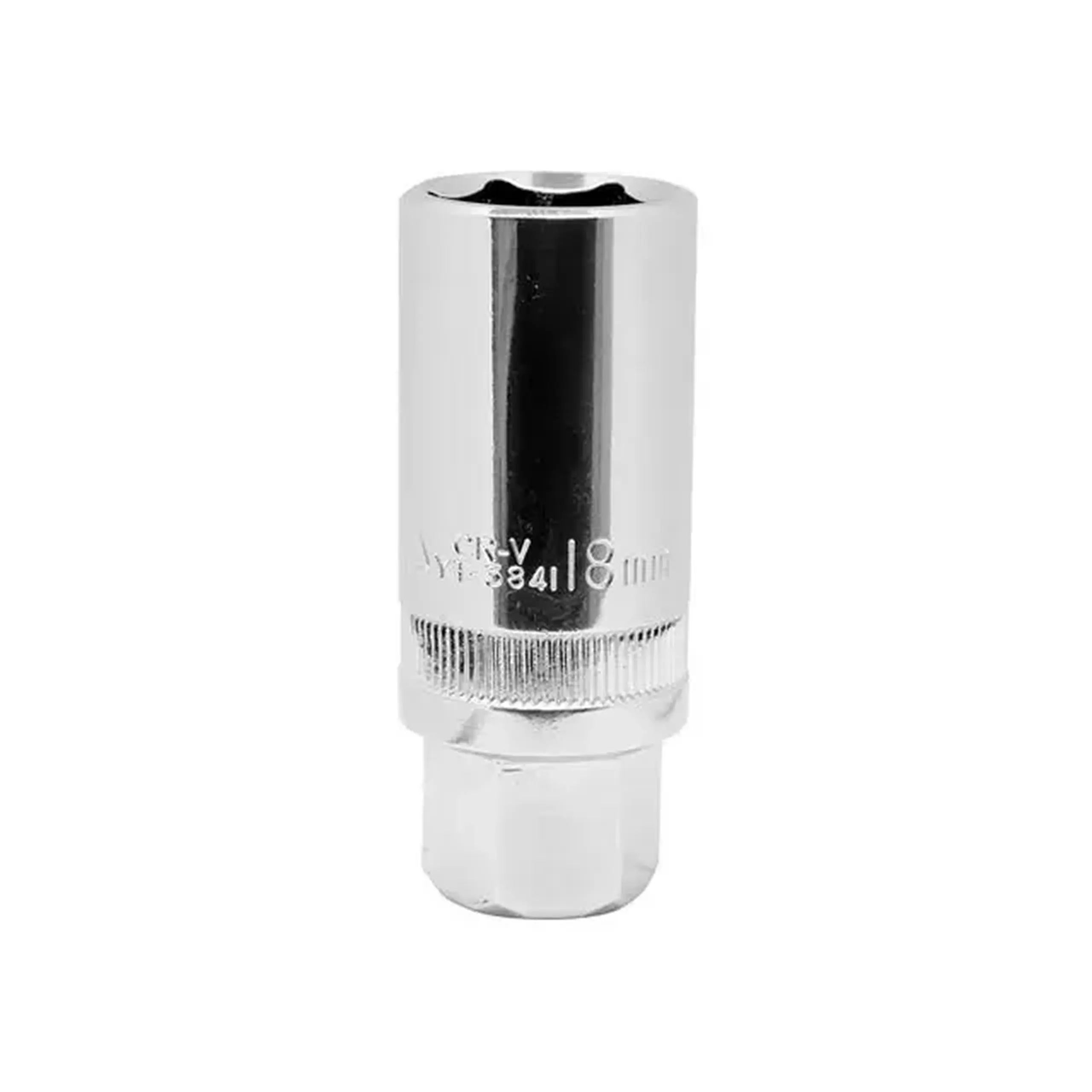 Cap cheie tubulară pentru bujii hexagonal 16 mm 3/8" 64 mm Yato - Mărime cheie 18 mm
