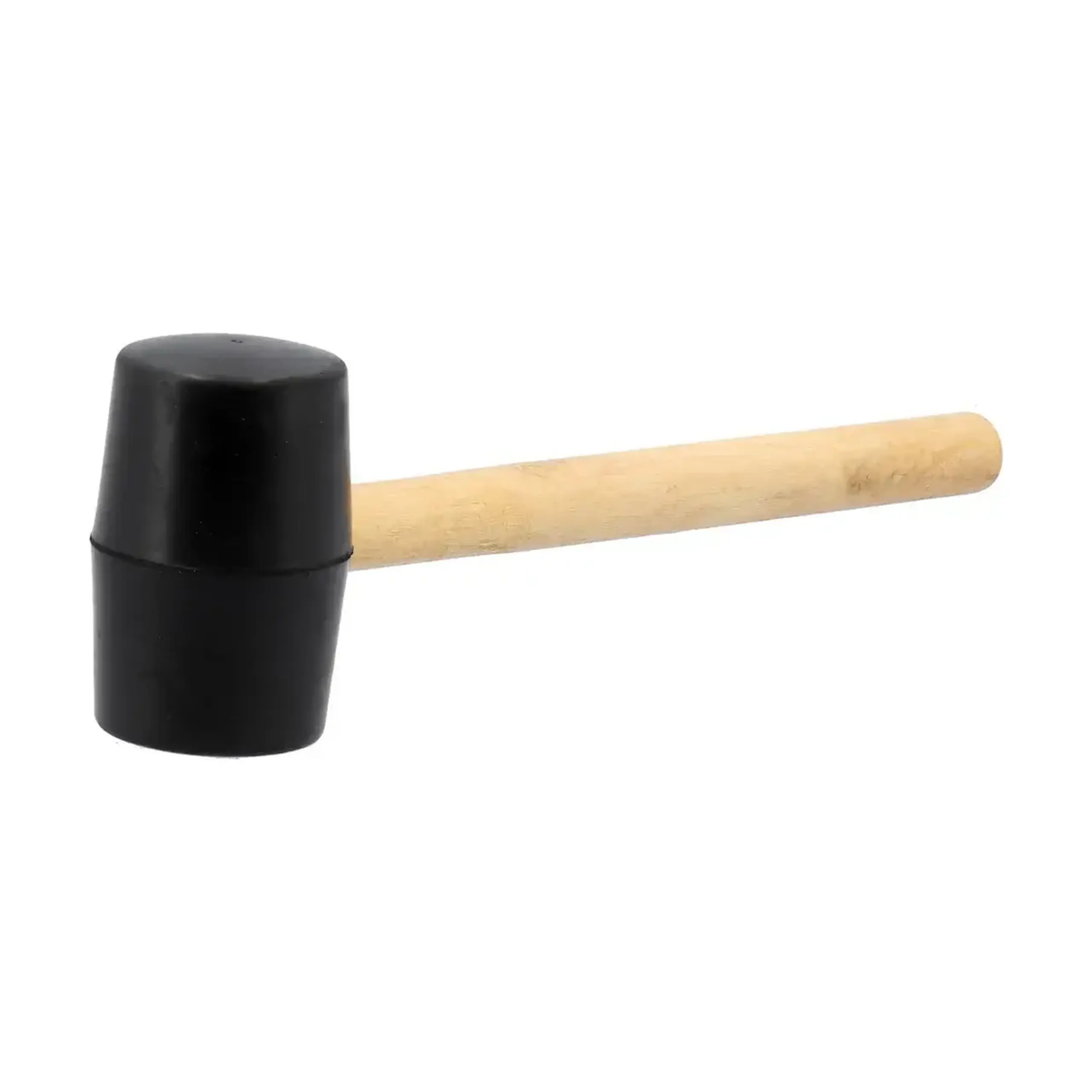 Ciocan de cauciuc cu mâner din lemn 0.5 kg Toya