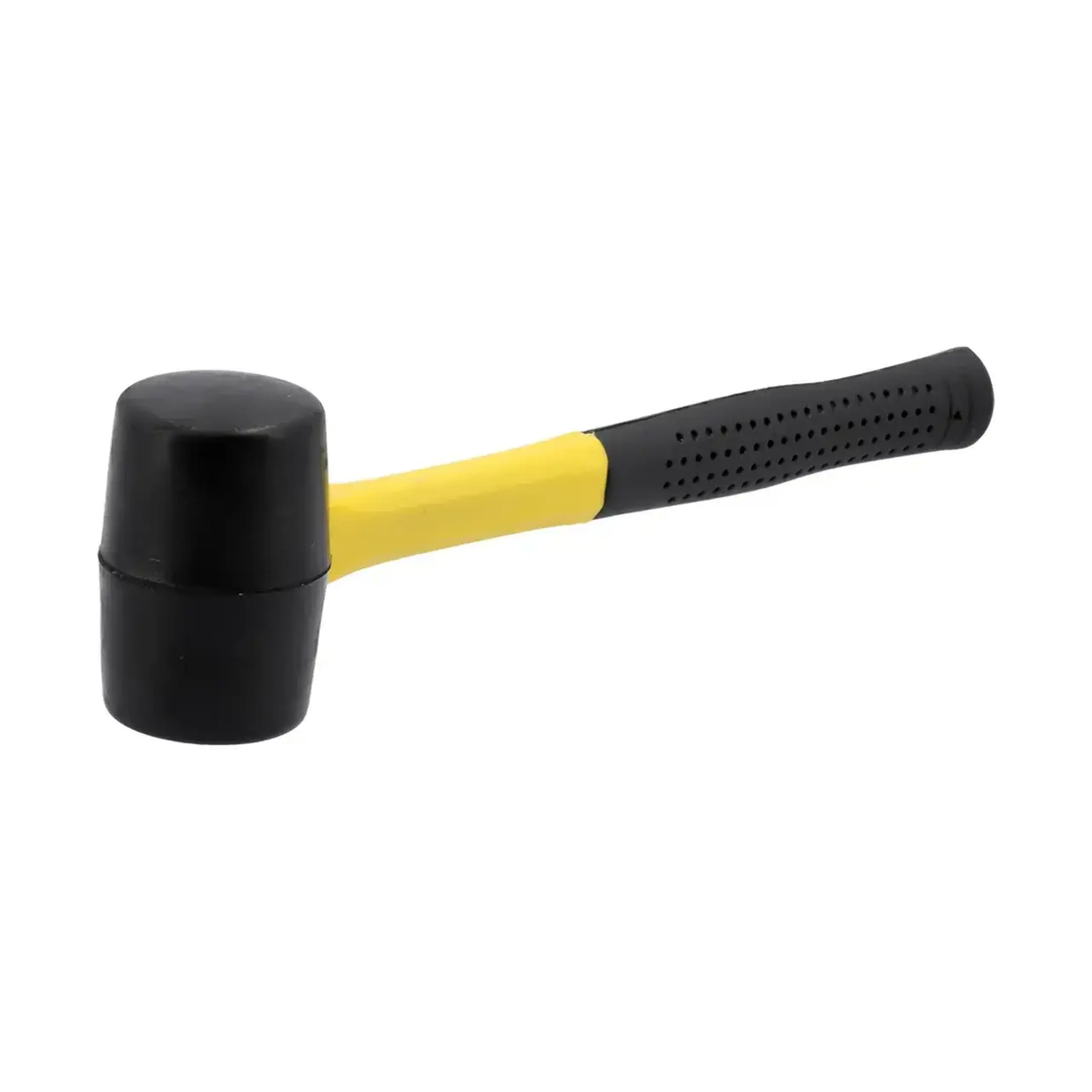 Ciocan de cauciuc cu mâner din fibră de sticlă 0.37 kg Vorel