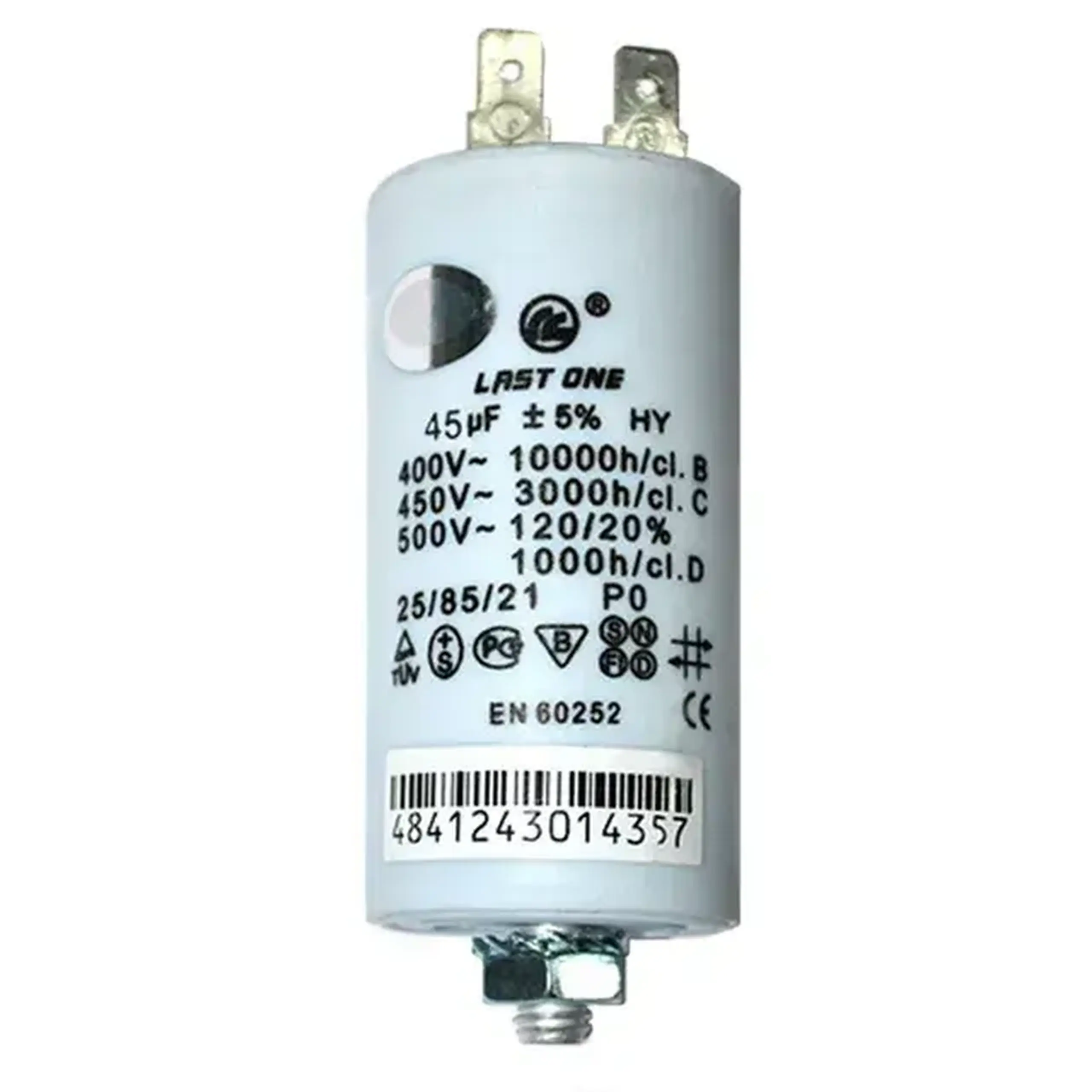 Condensator HY5 10 μF 450 V LAST ONE - Capacitate 45 μF
