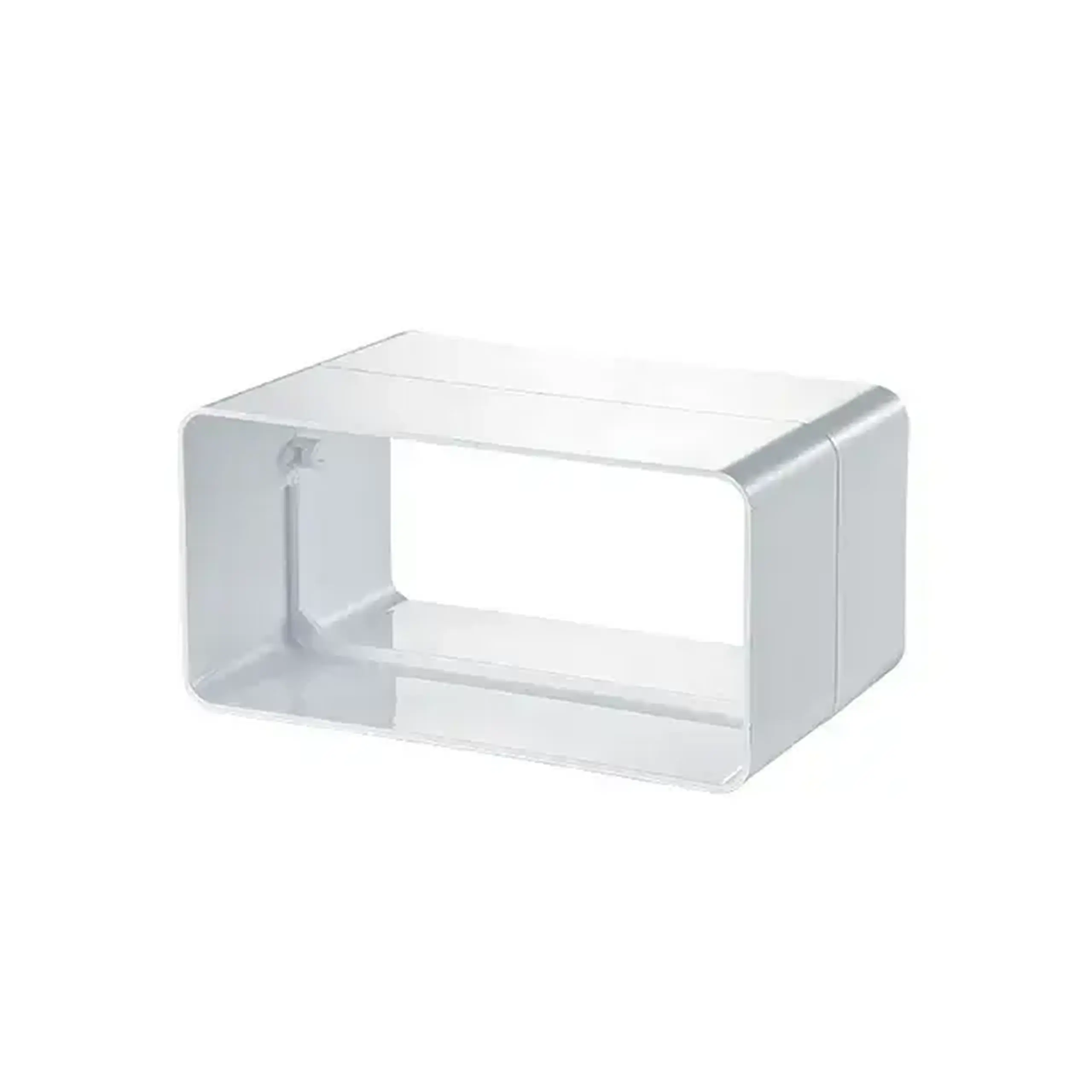 Conector de aeroduct Ventika KP55-2 55 x 110 x 66 mm plastic alb - Model KP55-2