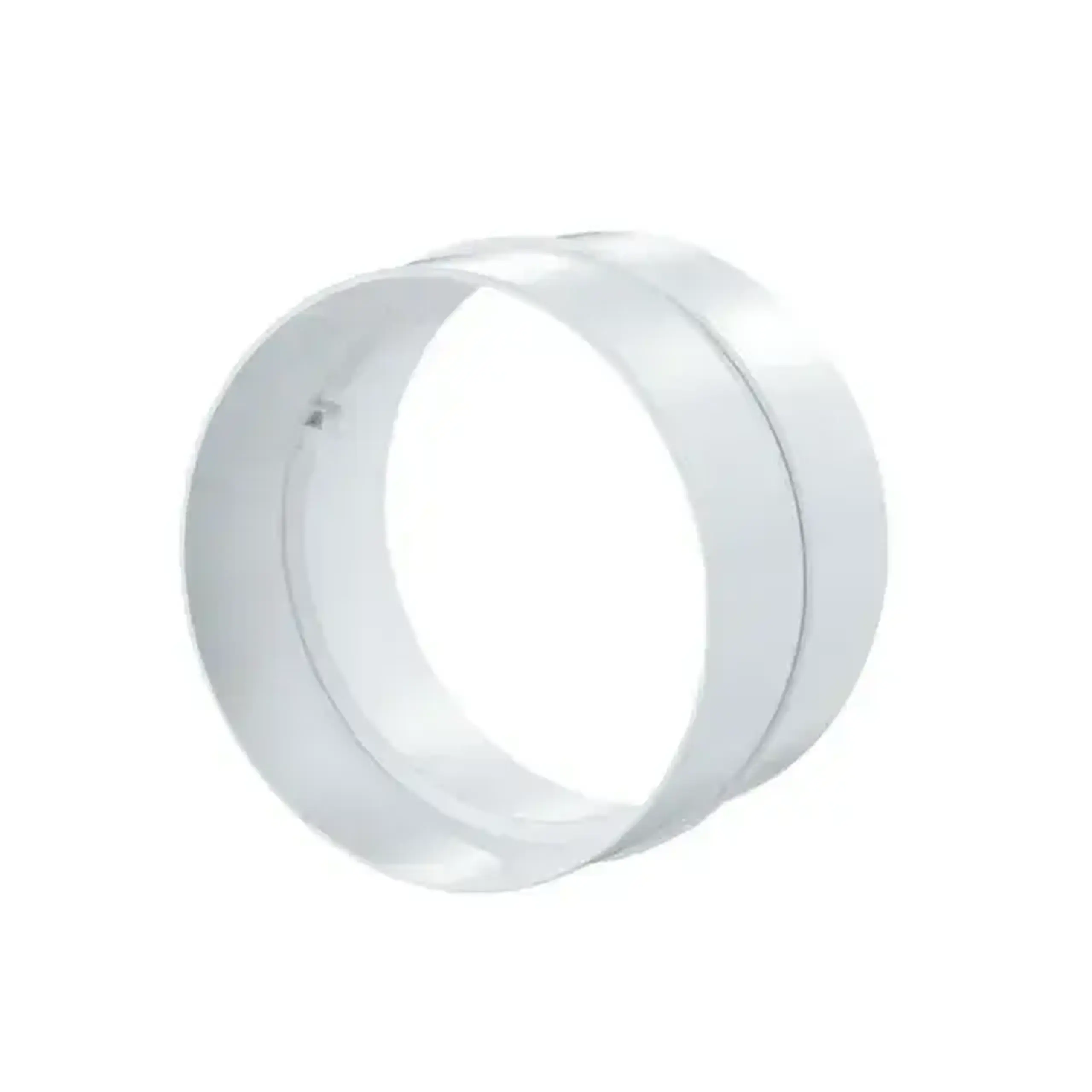 Conector de aeroduct Ventika KO125-2 62 x 125 mm plastic alb - Model KO125-2