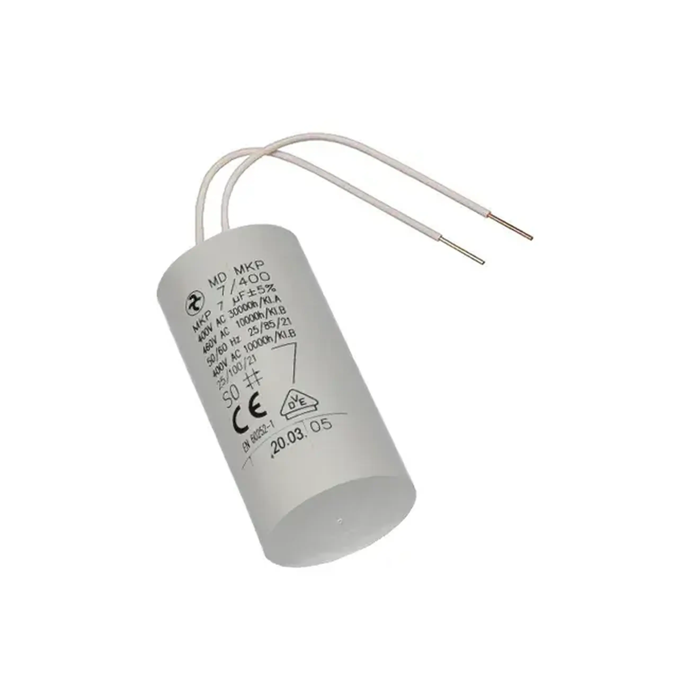 Condensator MD MKP 2 μF 400 V Hydra - Capacitate 7 μF