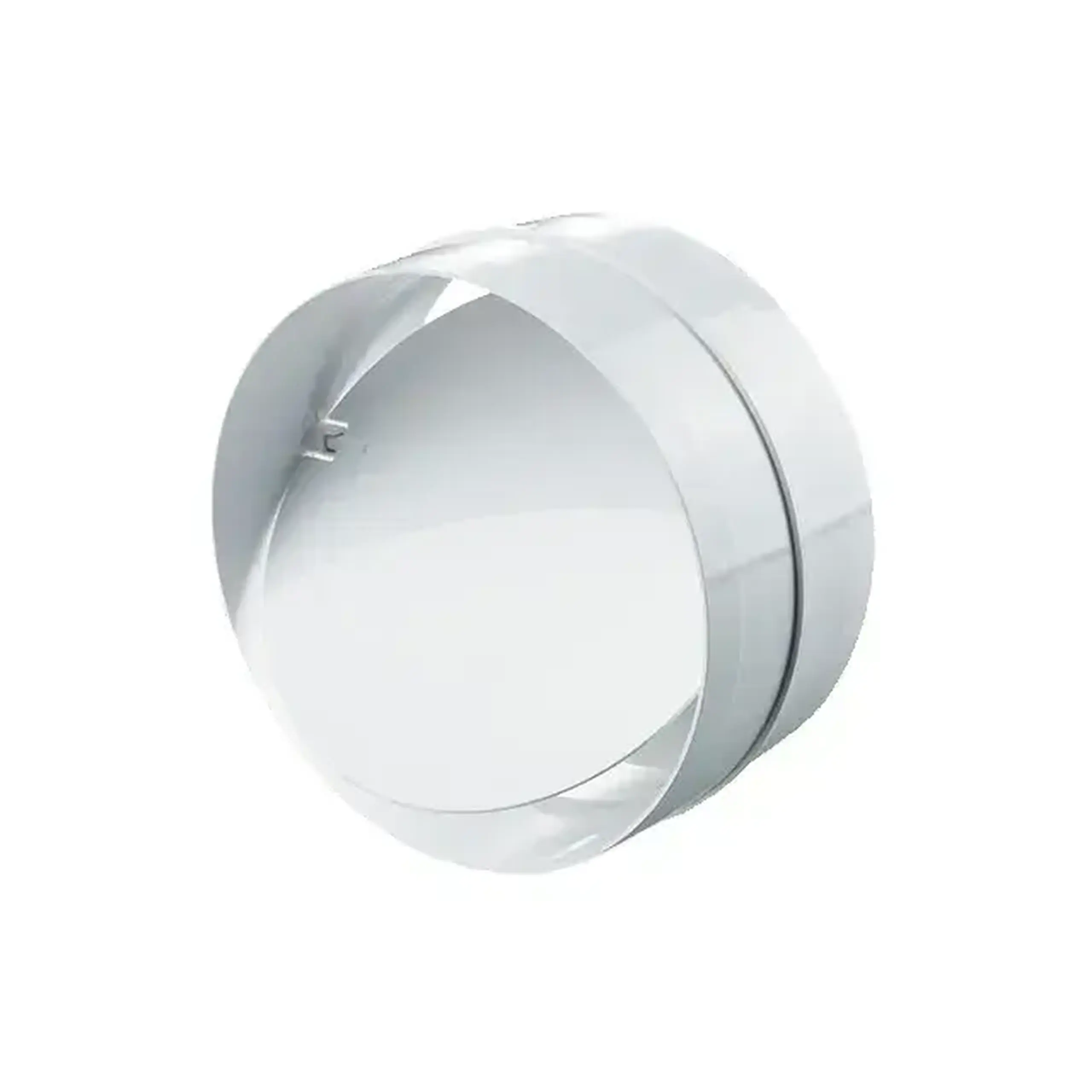Conector de aeroduct Ventika KO125-2 62 x 125 mm plastic alb - Model KO125-22