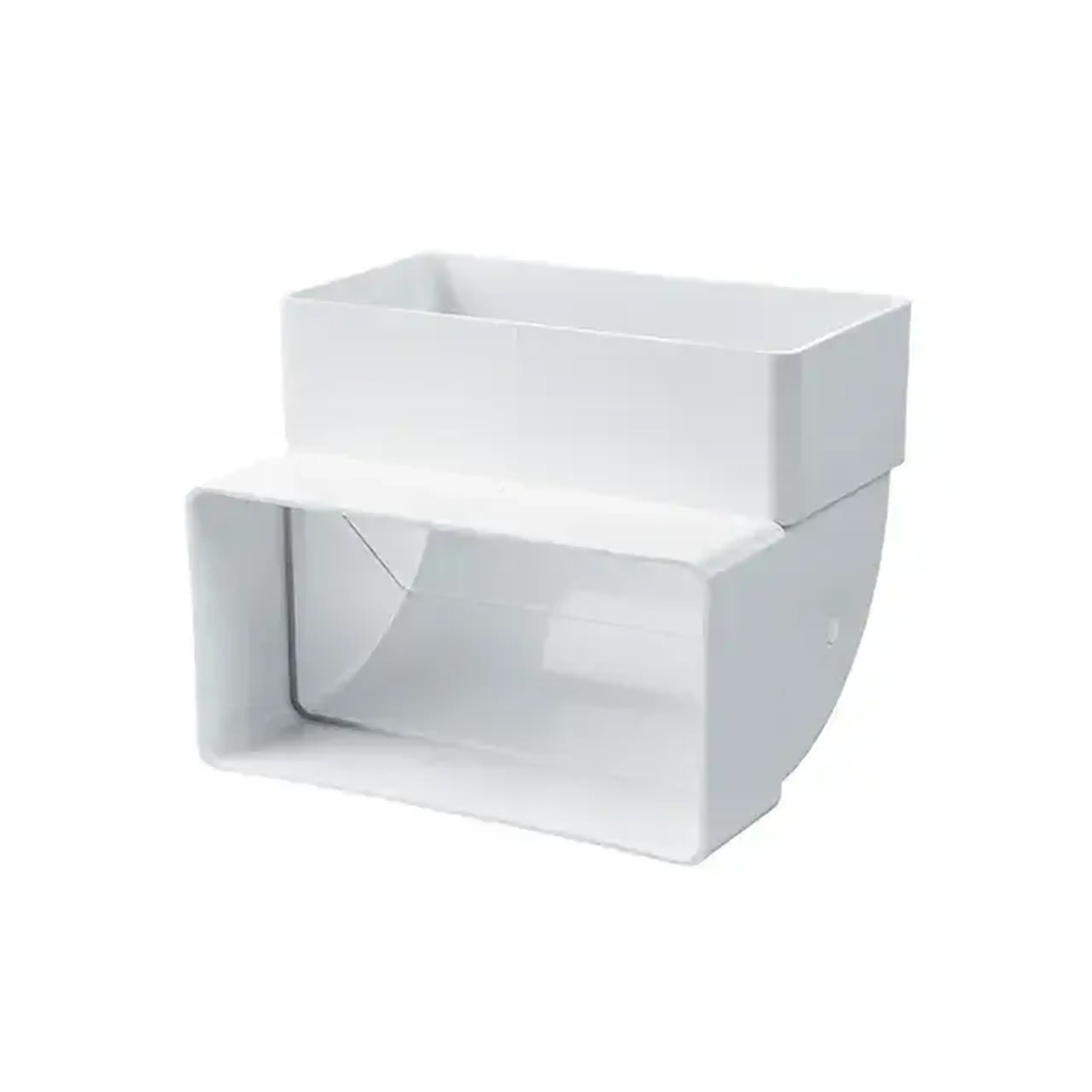 Conector de aeroduct Ventika KP60-2 60 x 204 x 91 mm plastic alb - Model KP60-5