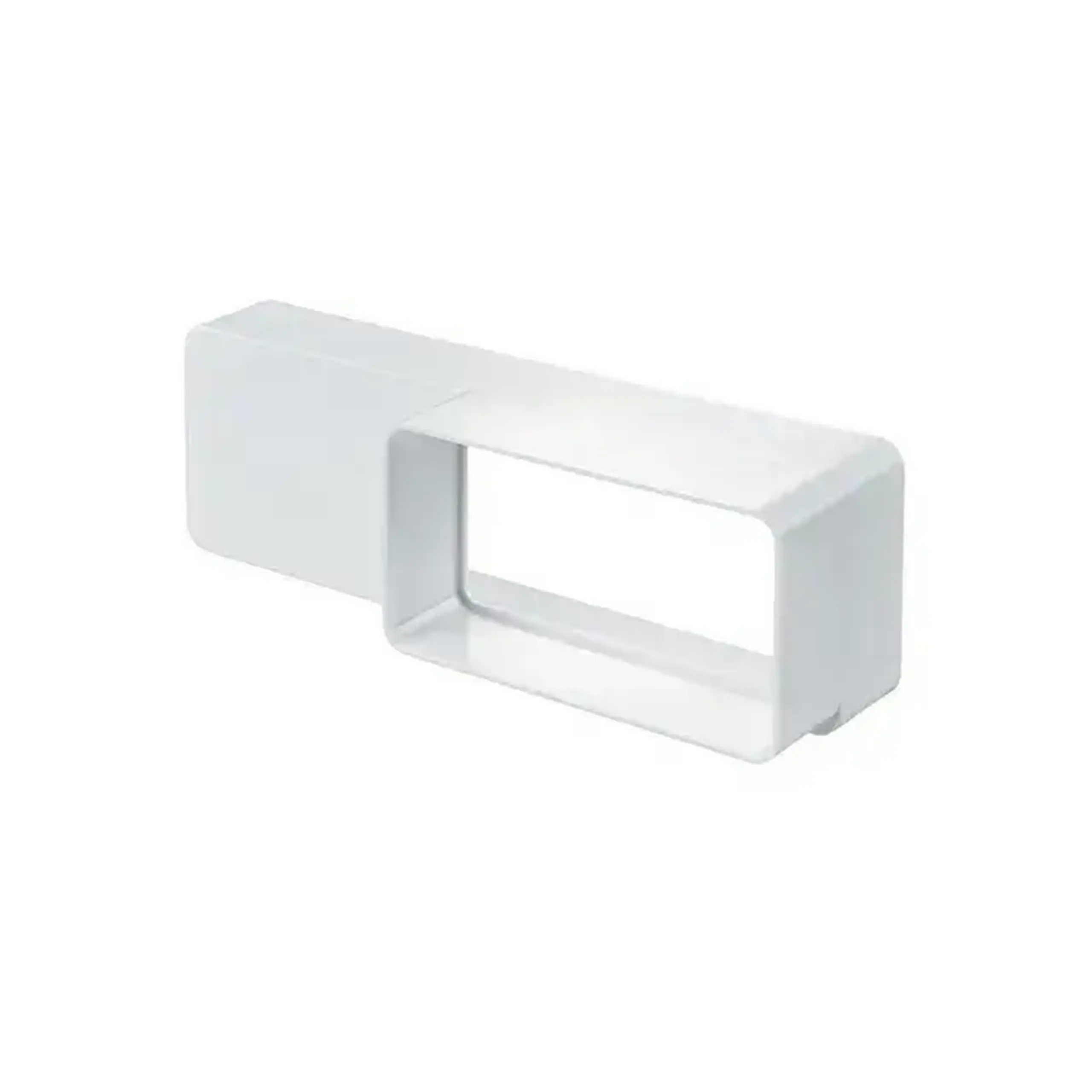 Conector de aeroduct Ventika KP55-2 55 x 110 x 66 mm plastic alb - Model KP55-60