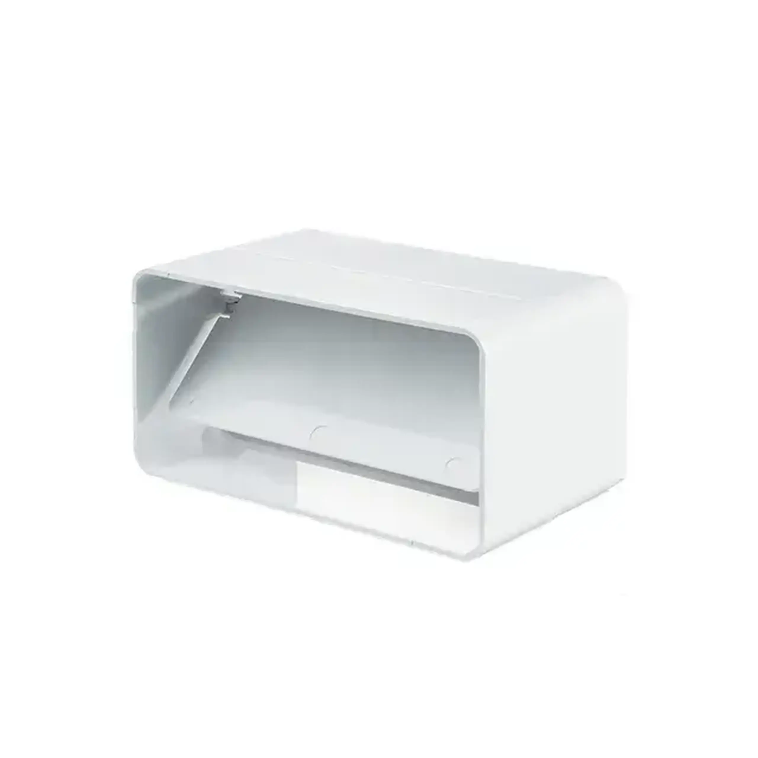 Conector de aeroduct Ventika KO55-22 55 x 110 x 66 mm plastic alb