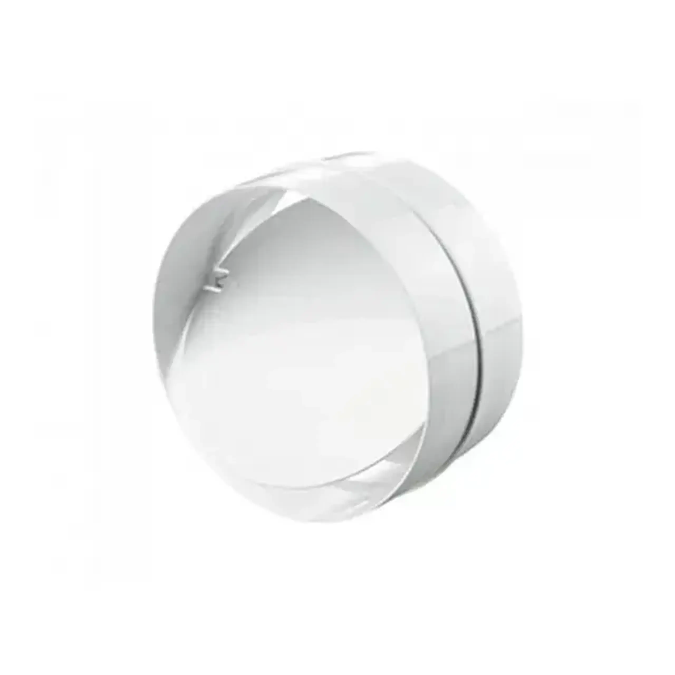 Conector cu clapeta Vents 2121 125 mm plastic alb