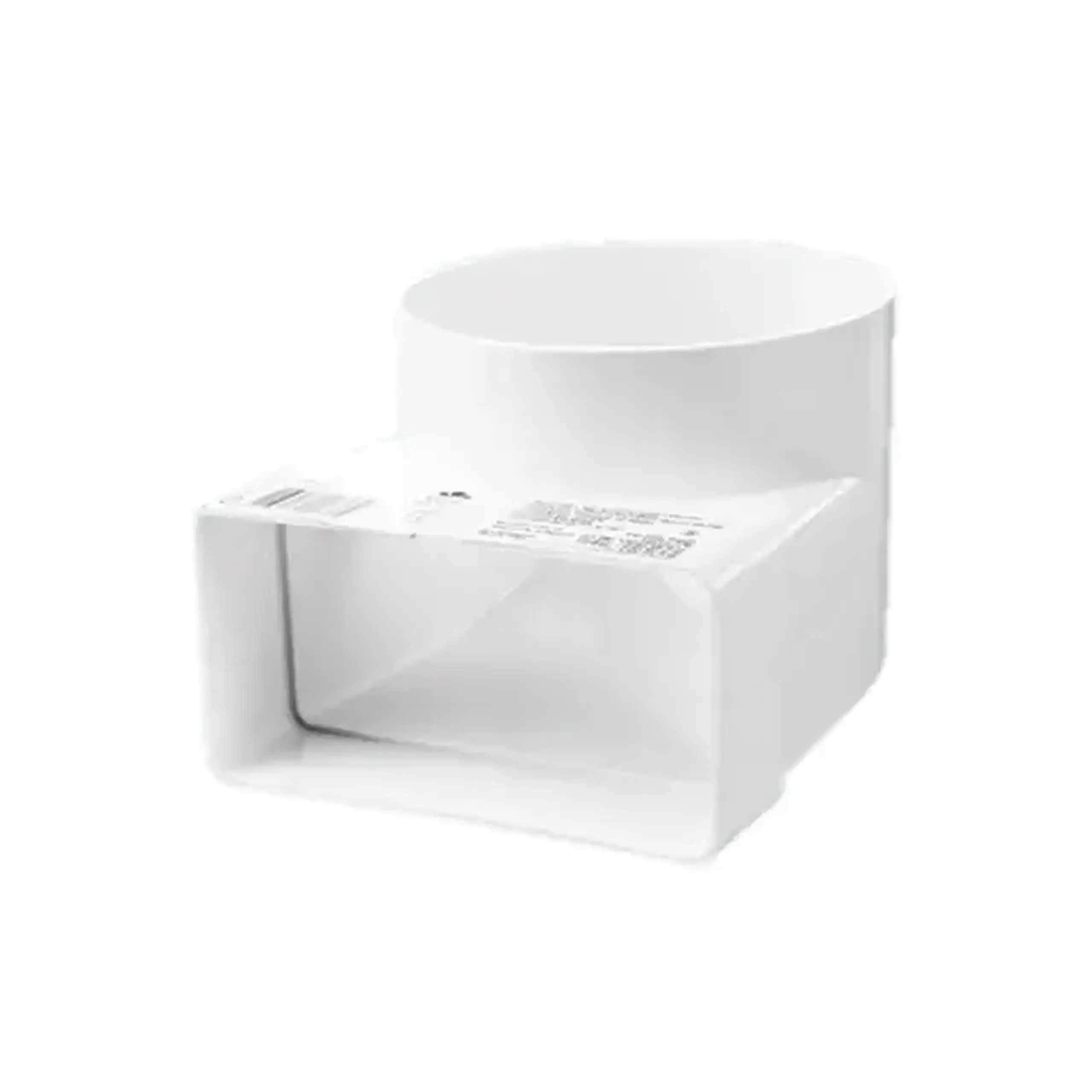 Conector de aeroduct 521 138 x 110 x 87 mm plastic alb