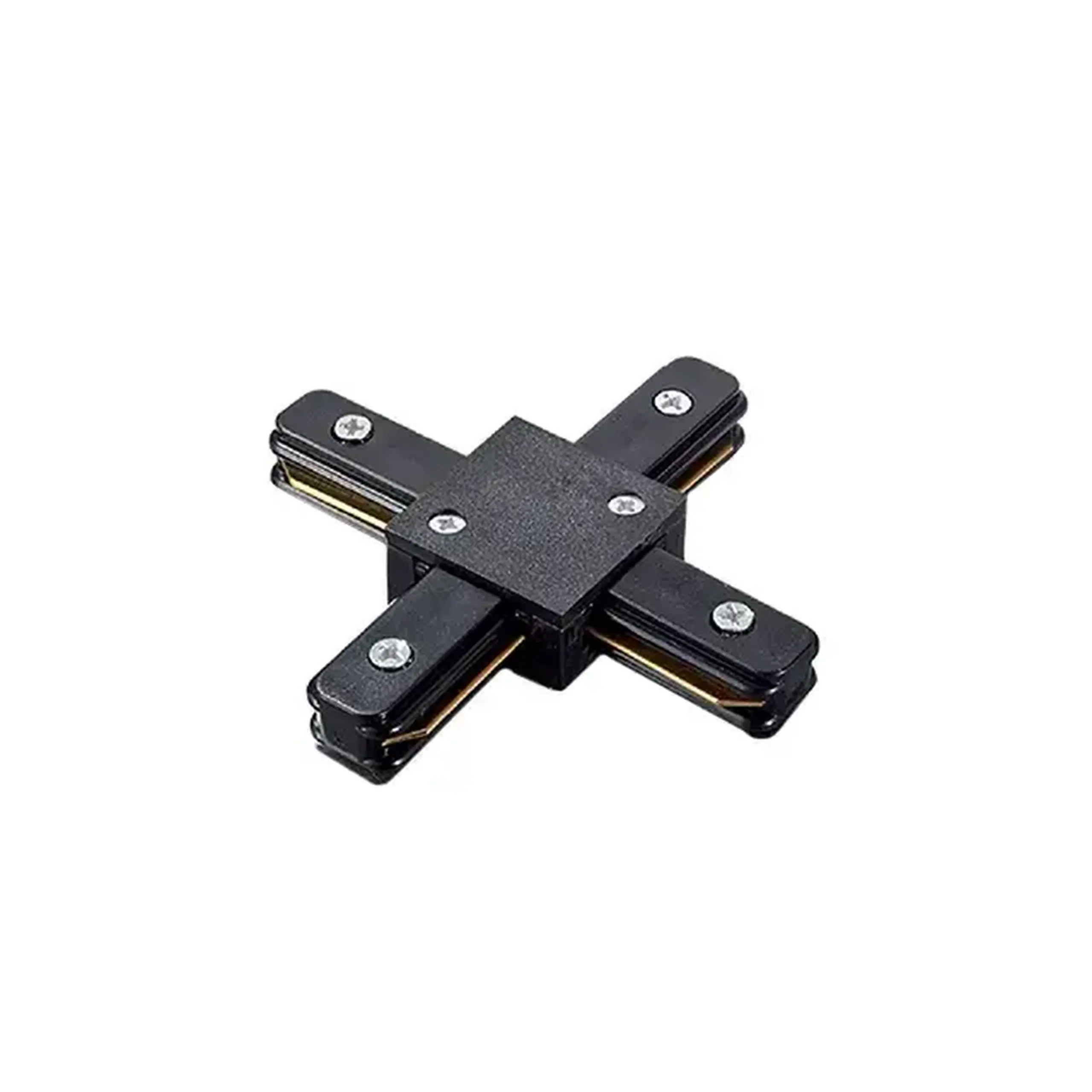 Conector pentru șină TRACKLIGHT 220 V negru Elmos - Tip X