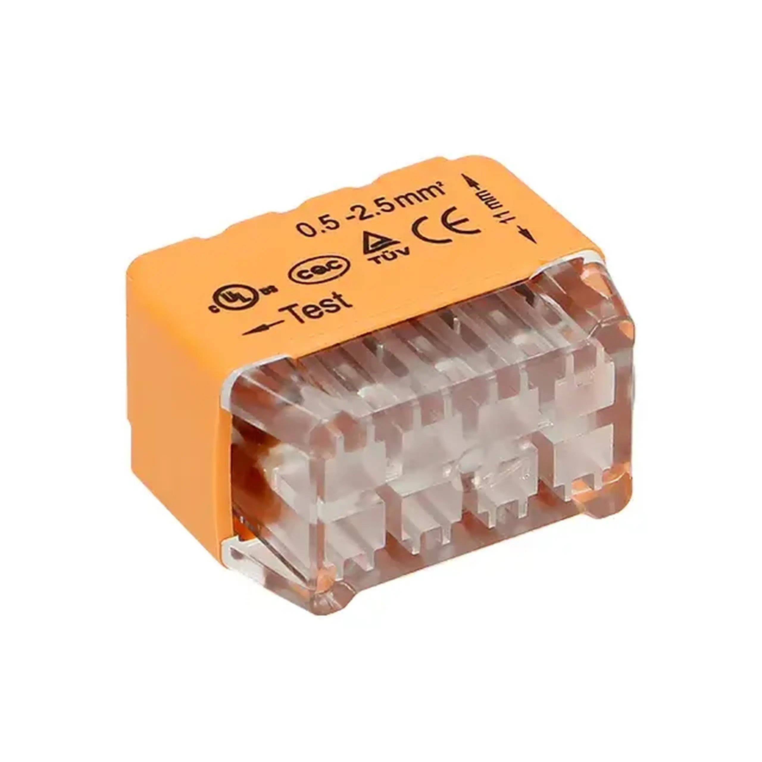 Conector VVAGO 24 A 0.75 - 2.5 mm² ORNO - Nr. Poli 8P