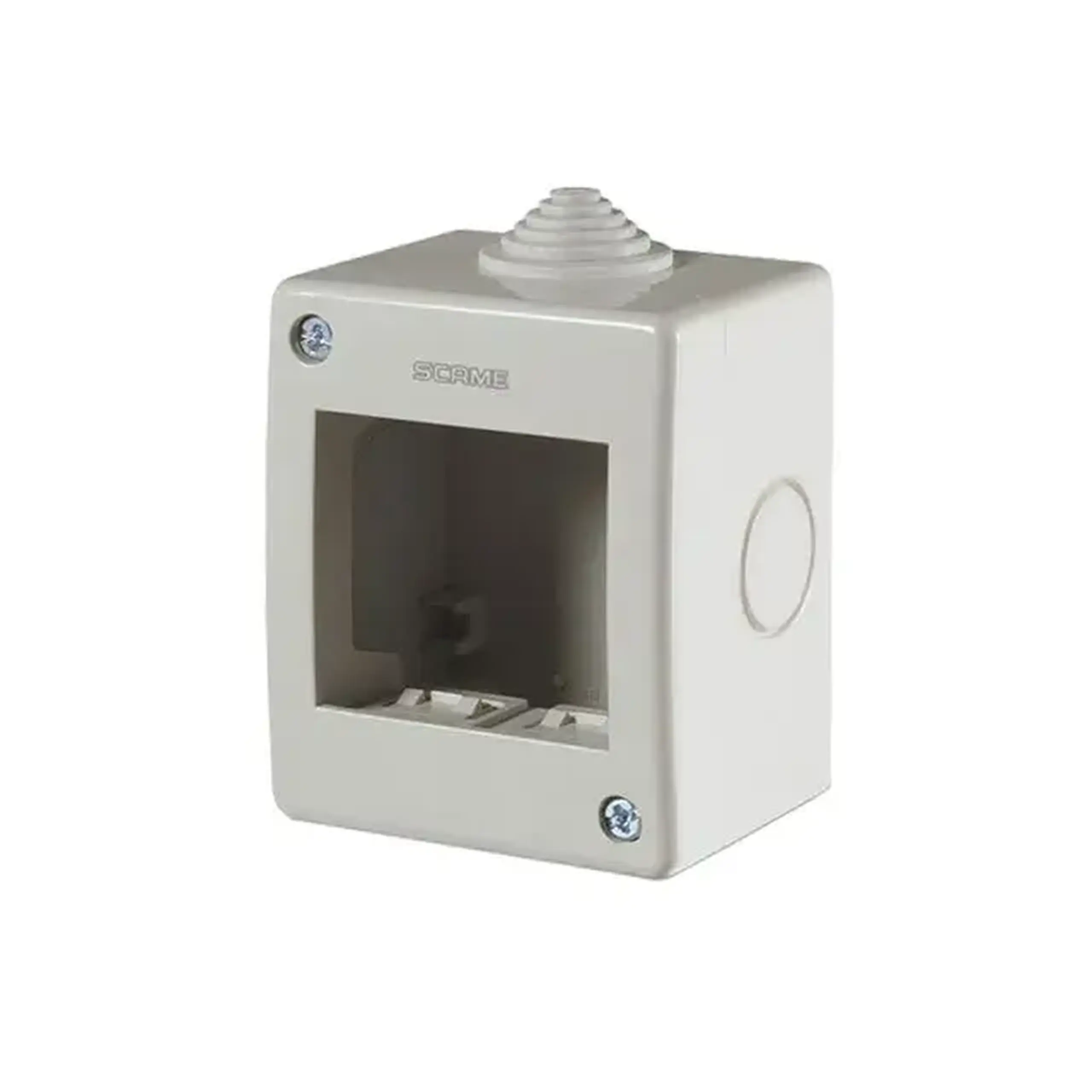 Cutie pentru prize/întrerupătoare 68 x 82 x 52 mm Plastic UNIBOX Scame - 68 x 82 x 52 mm (L x W x H x Ø) IP40 (IP)