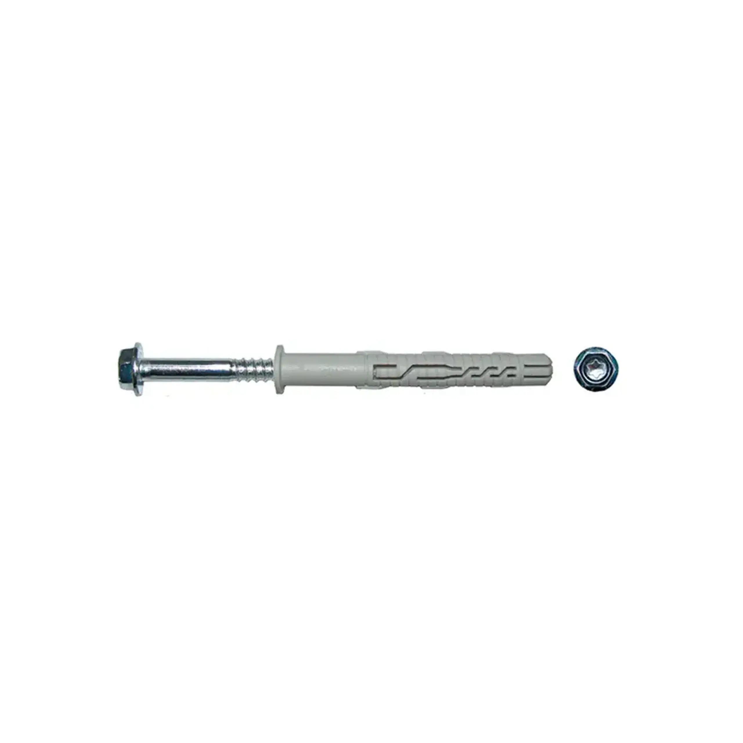 Diblu cu şurub cu cap hexagonal 12/8 * 80 mm 2 buc. Lider - 8 * 85 mm