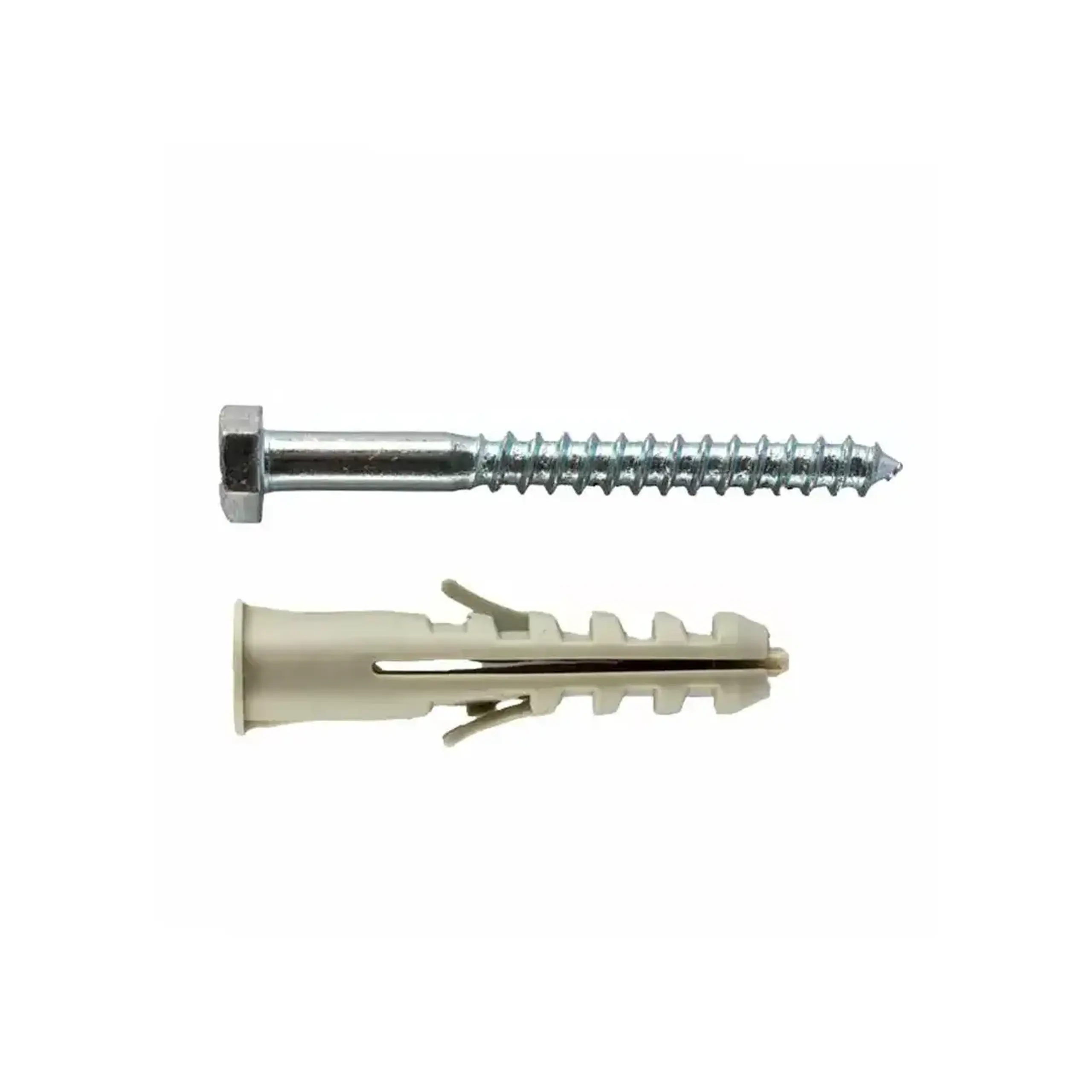 Diblu cu şurub cu cap hexagonal KKX 10/6 * 60 mm 4 buc. Lider - 10/6 * 100 mm