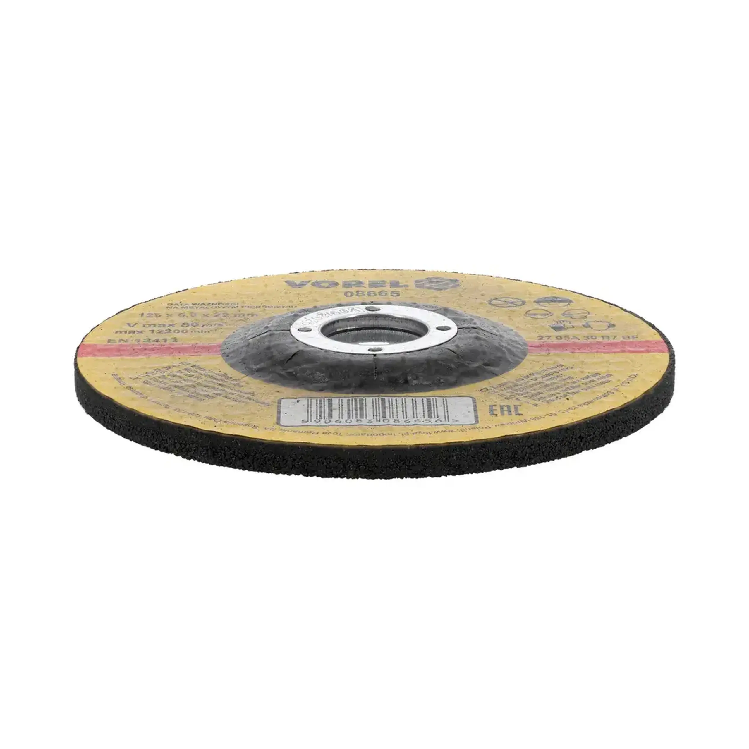 Disc abraziv 125 * 22 mm Vorel - Diametru 125 *