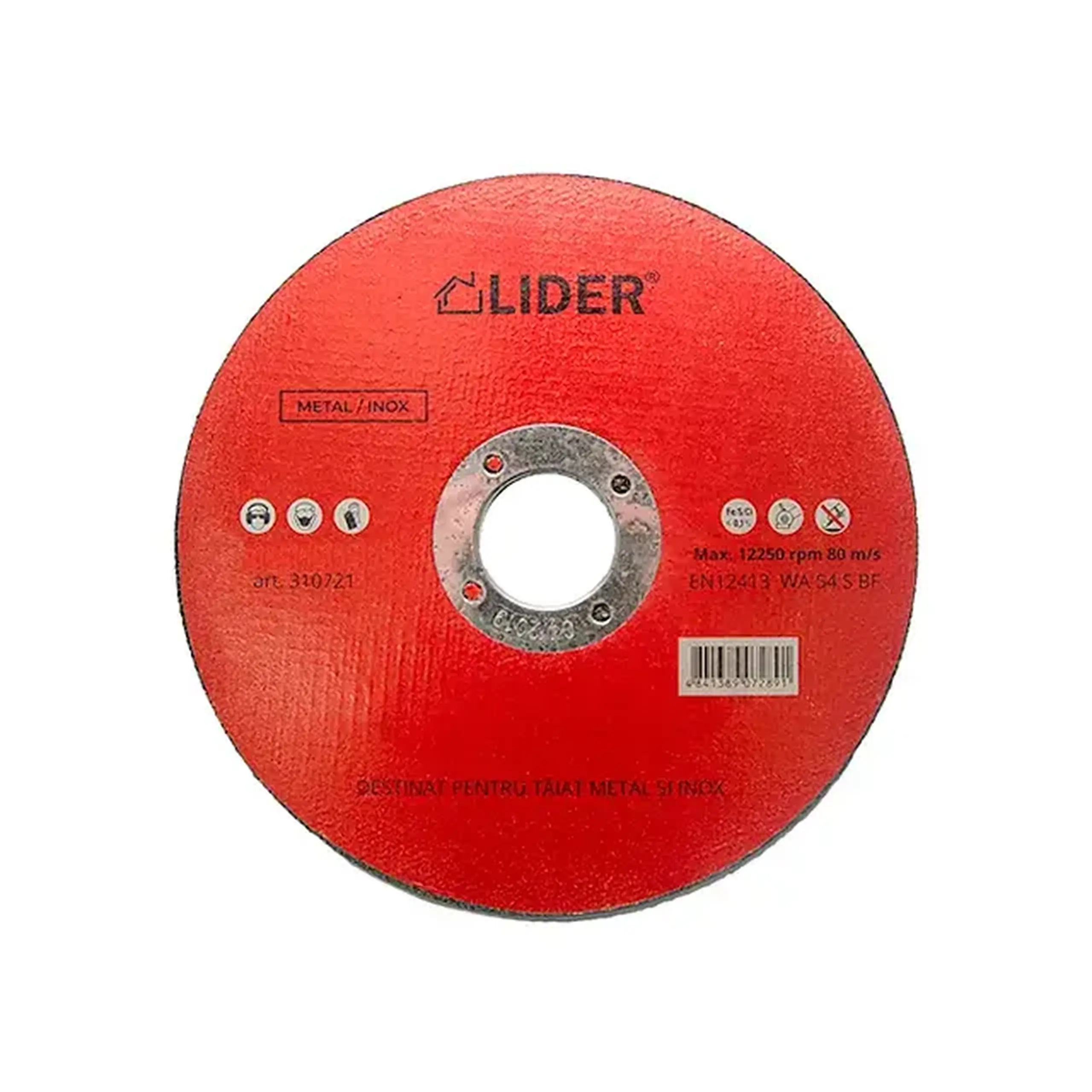 Disc de tăiat pentru metal 230 * 22 mm Lider