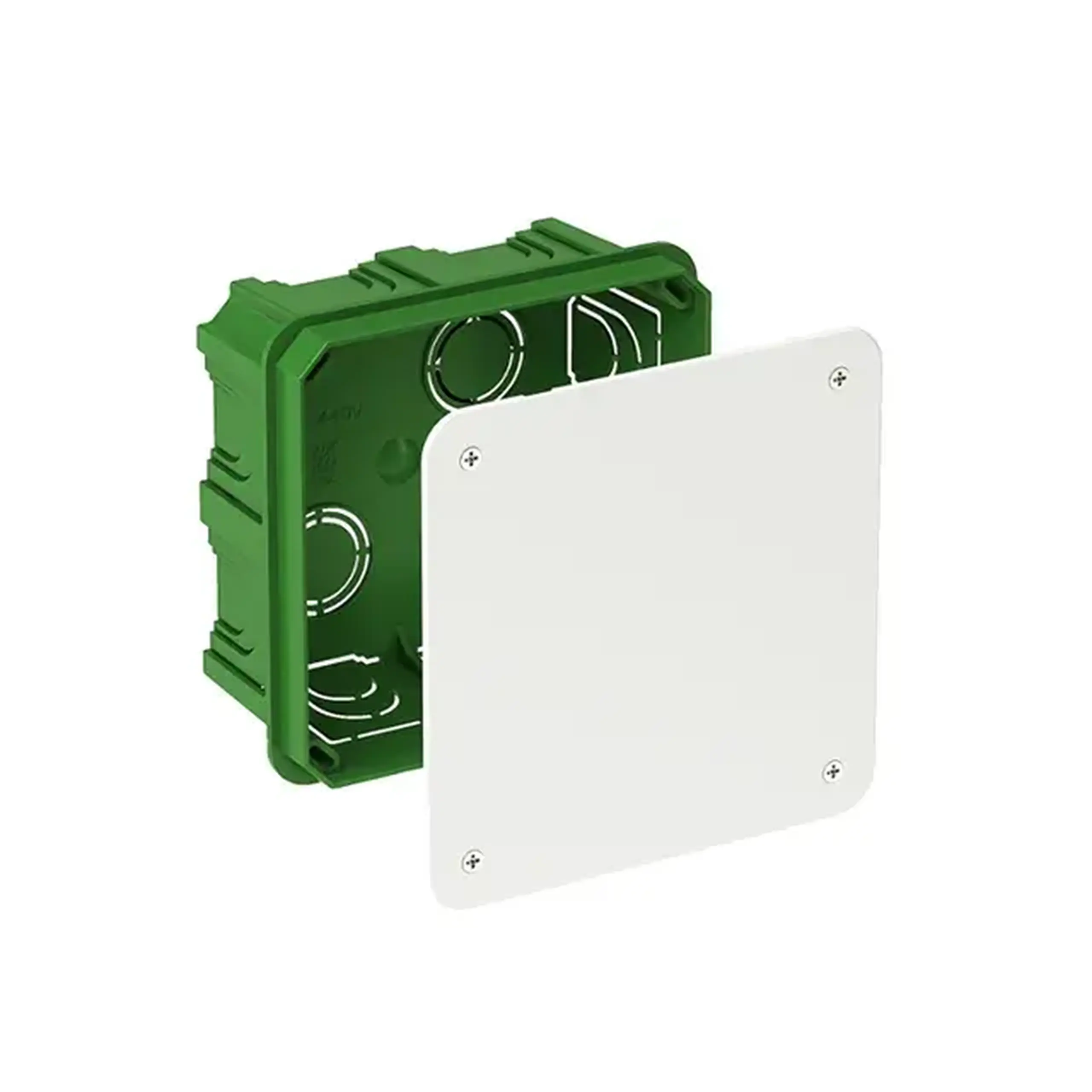 Doză cu capac MODULO 70 x 40 mm Plastic Multifix Systeme Electric - Dimensiuni (L x W x H x Ø) 100 x 100 x 50 mm