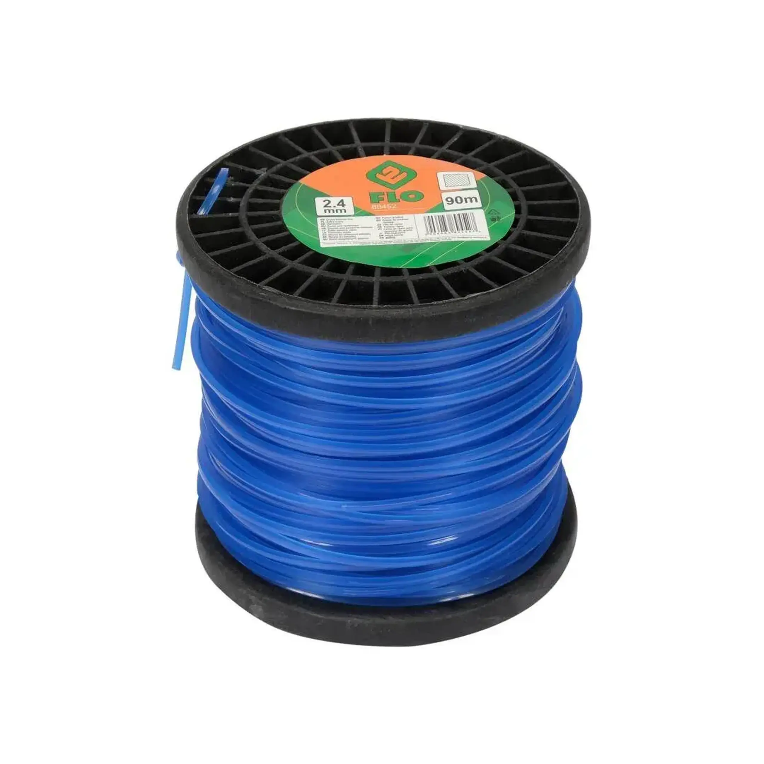 Fir pentru trimmer 2.4 mm x 10 m Pătrat Flo - Dimensiuni (L x W x H x Ø) 2.4 mm x 90 m