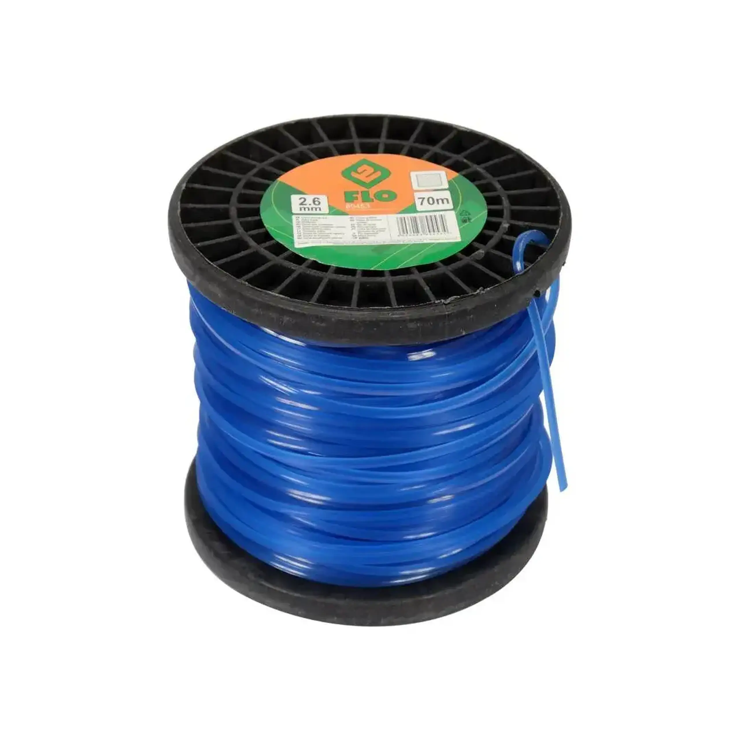 Fir pentru trimmer 2.6 mm x 10 m Pătrat Flo - Dimensiuni (L x W x H x Ø) 2.6 mm x 70 m