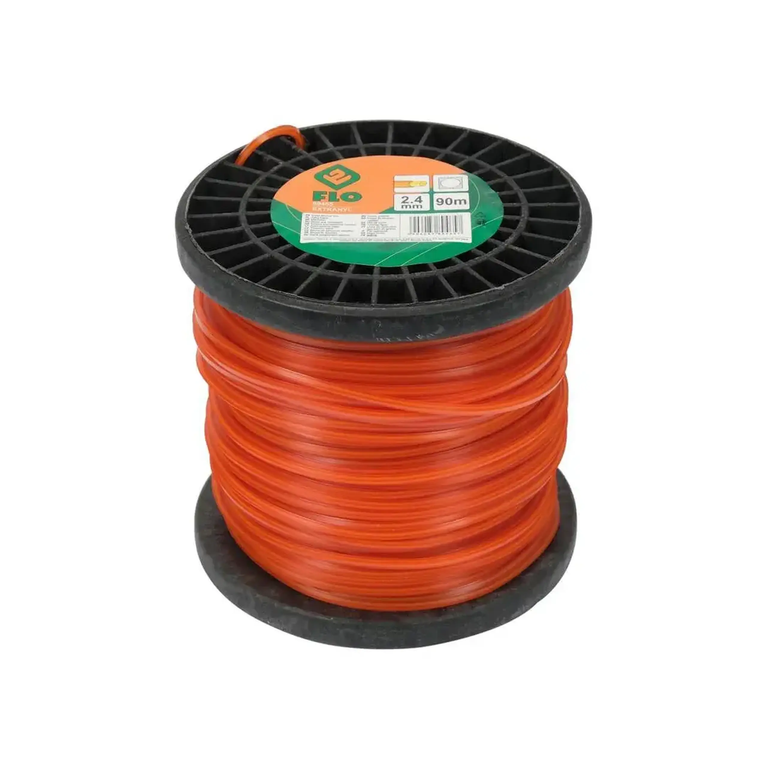 Fir pentru trimmer EXTRANYL 2.4 mm x 15 m Pătrat Flo - Dimensiuni (L x W x H x Ø) 2.4 mm x 90 m