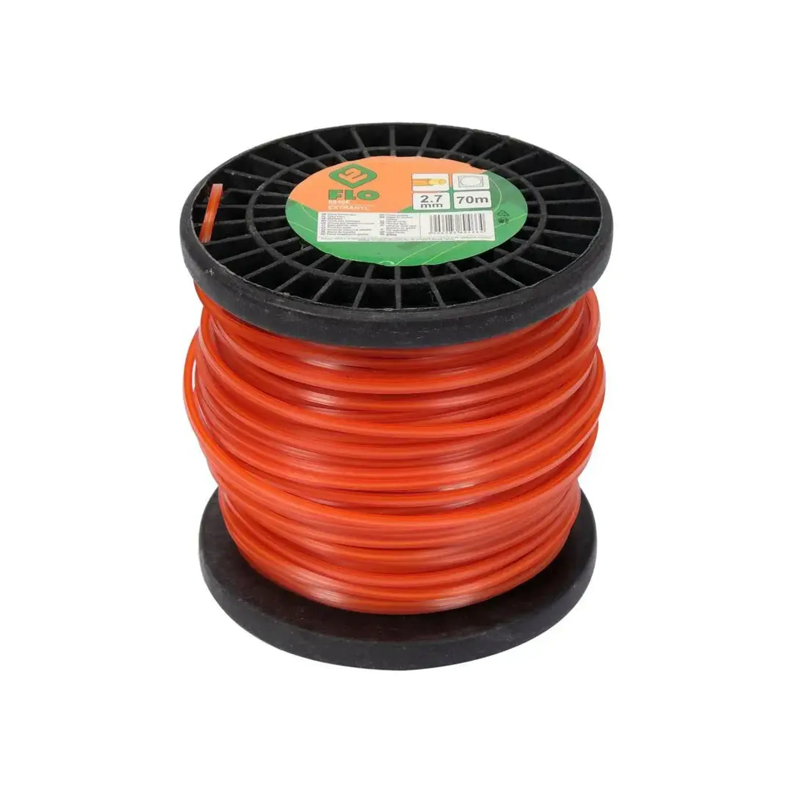 Fir pentru trimmer EXTRANYL 2.7 mm x 15 m Pătrat Flo - Dimensiuni (L x W x H x Ø) 2.7 mm x 70 m
