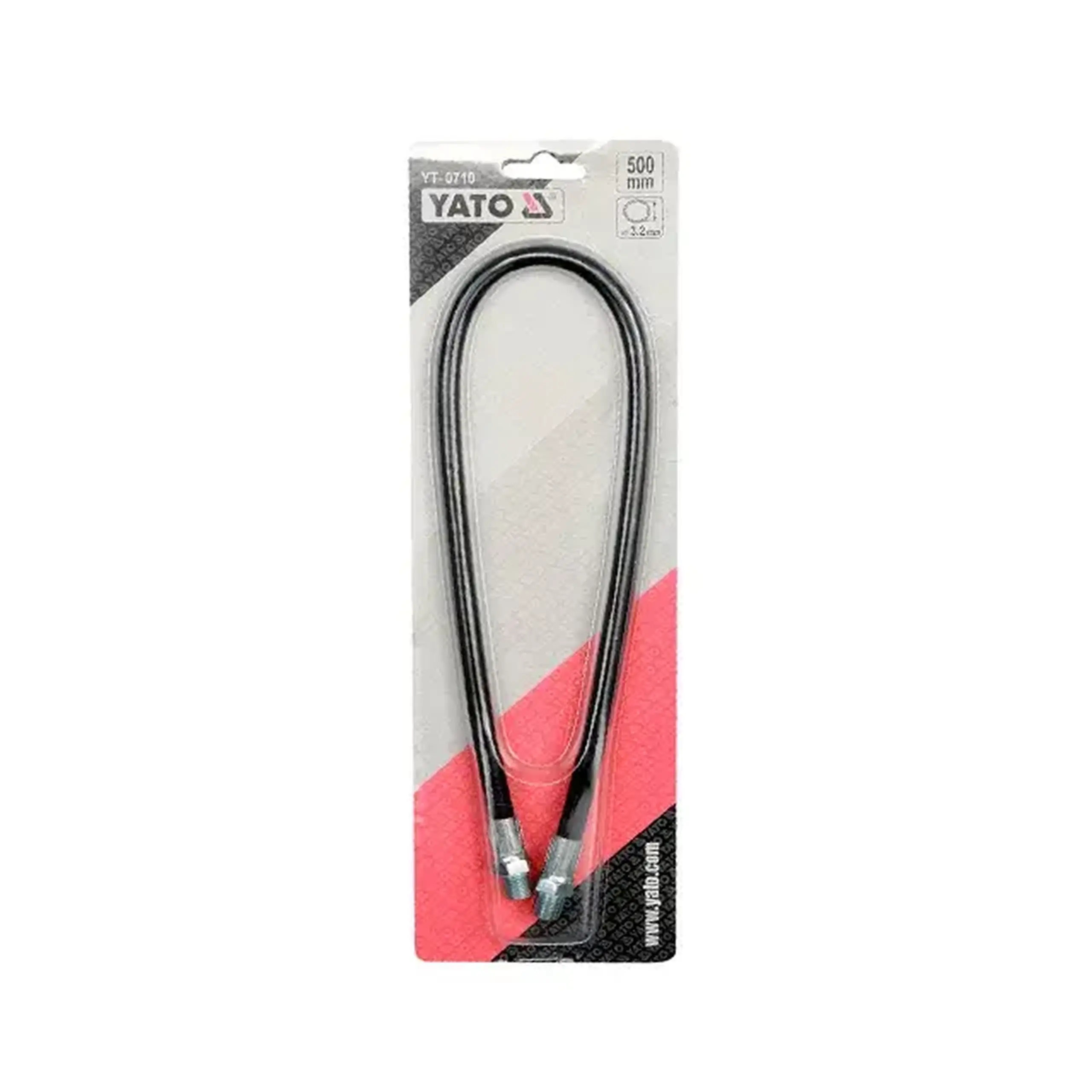 Furtun flexibil pentru pistol de gresat 500 x 3.2 mm Yato