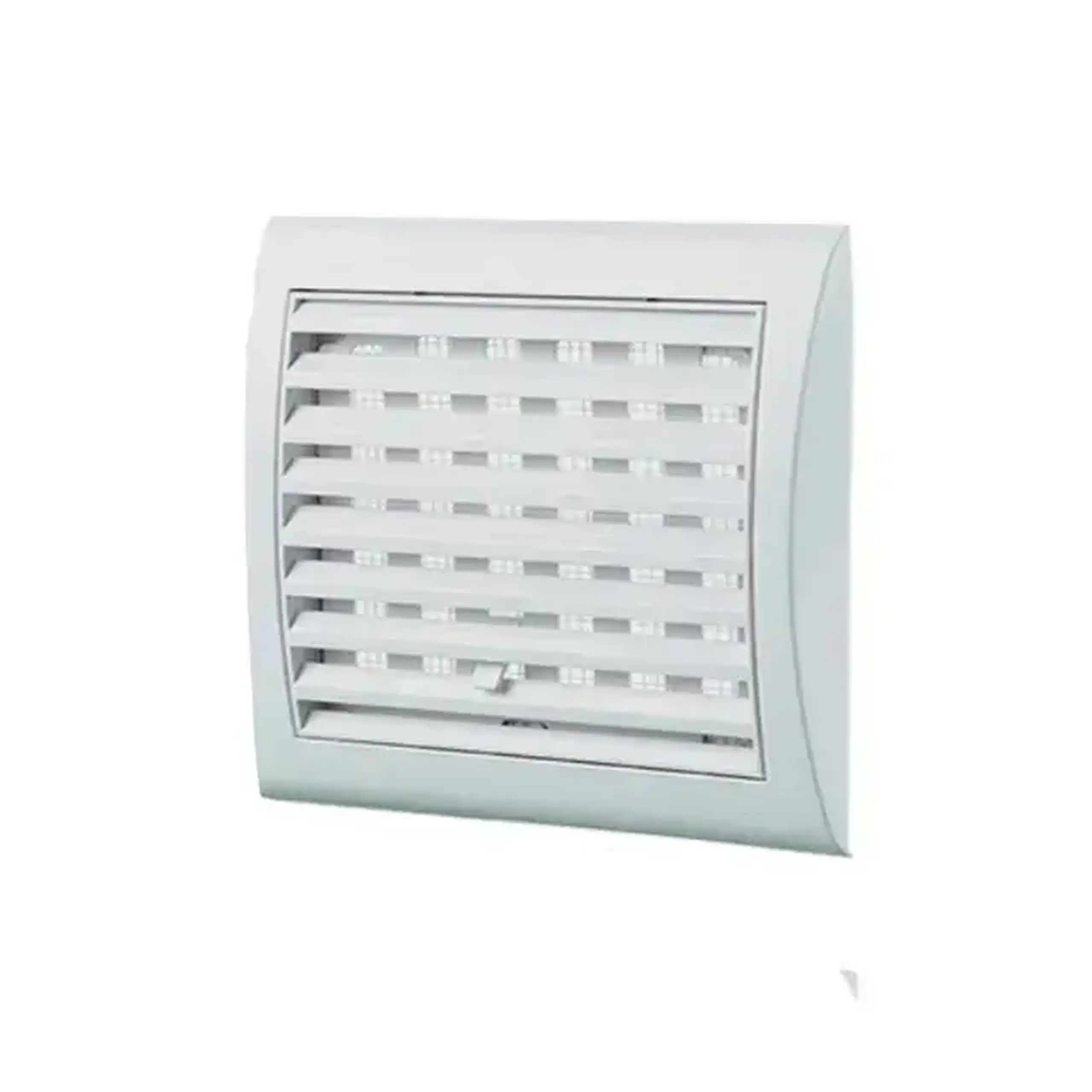 Grilaj de ventilare Ventika MW103 156 x 151 x 18 mm plastic alb