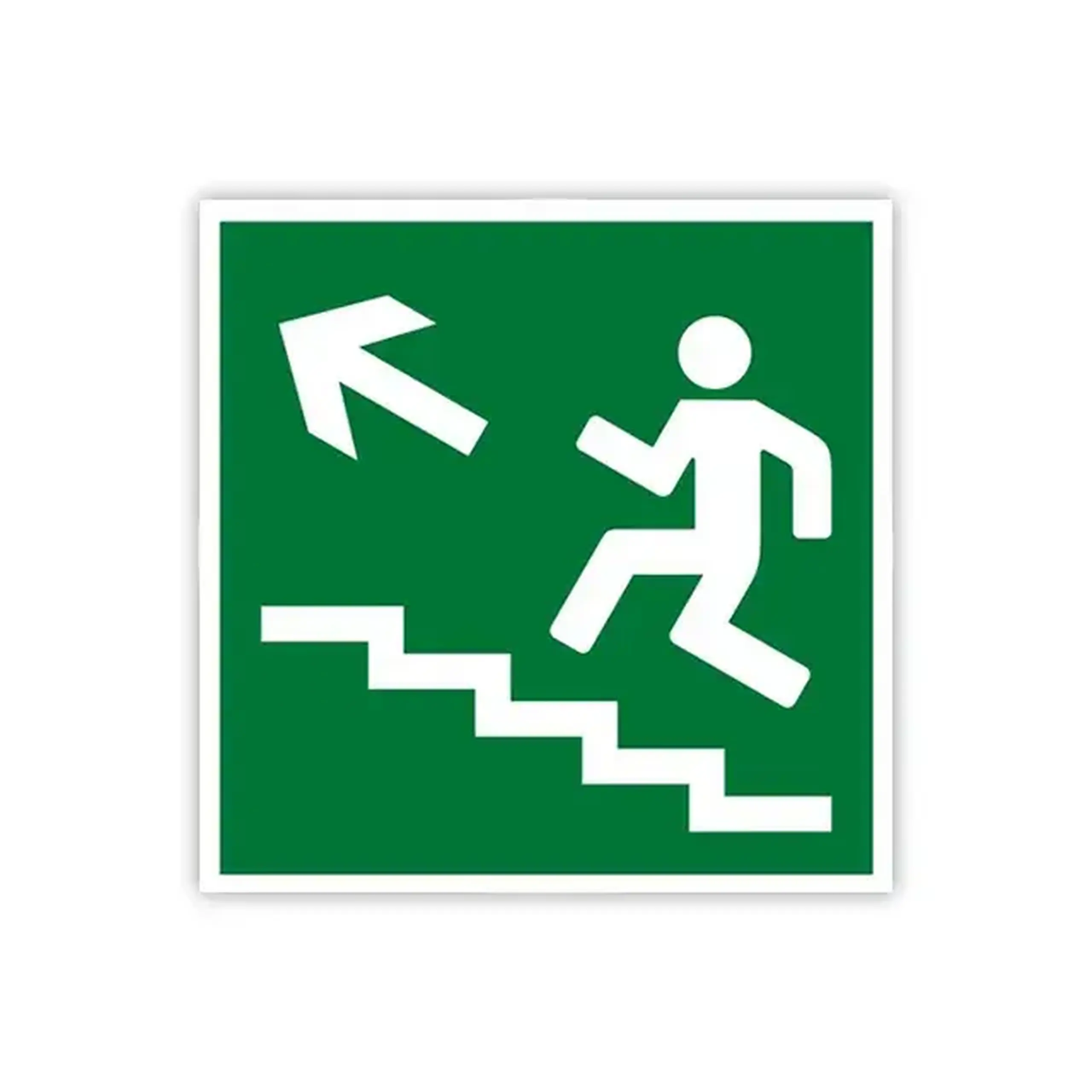 Indicator directie eşire la stinga 150 x 150 mm verde