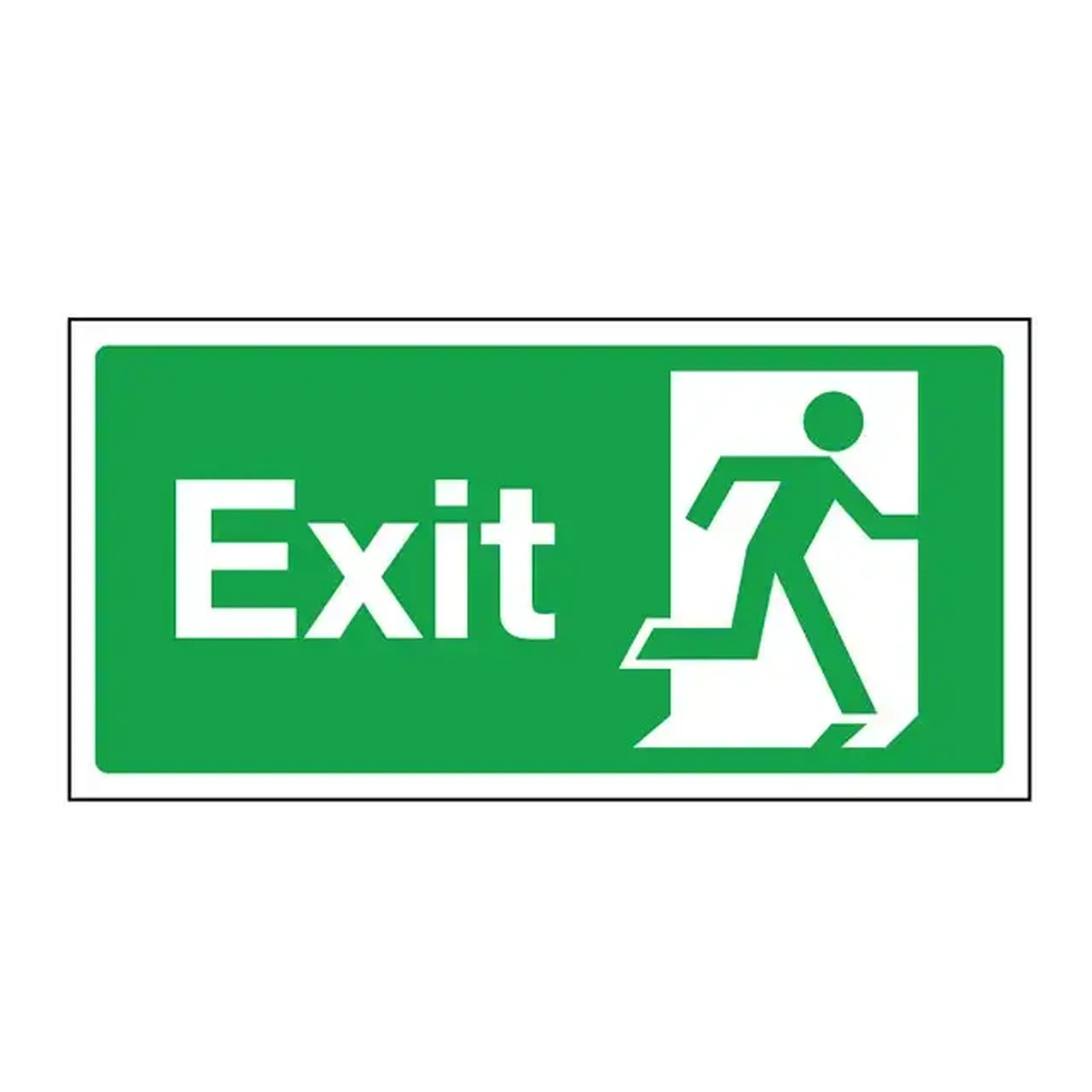 Indicator EXIT 240 x 120 mm Verde
