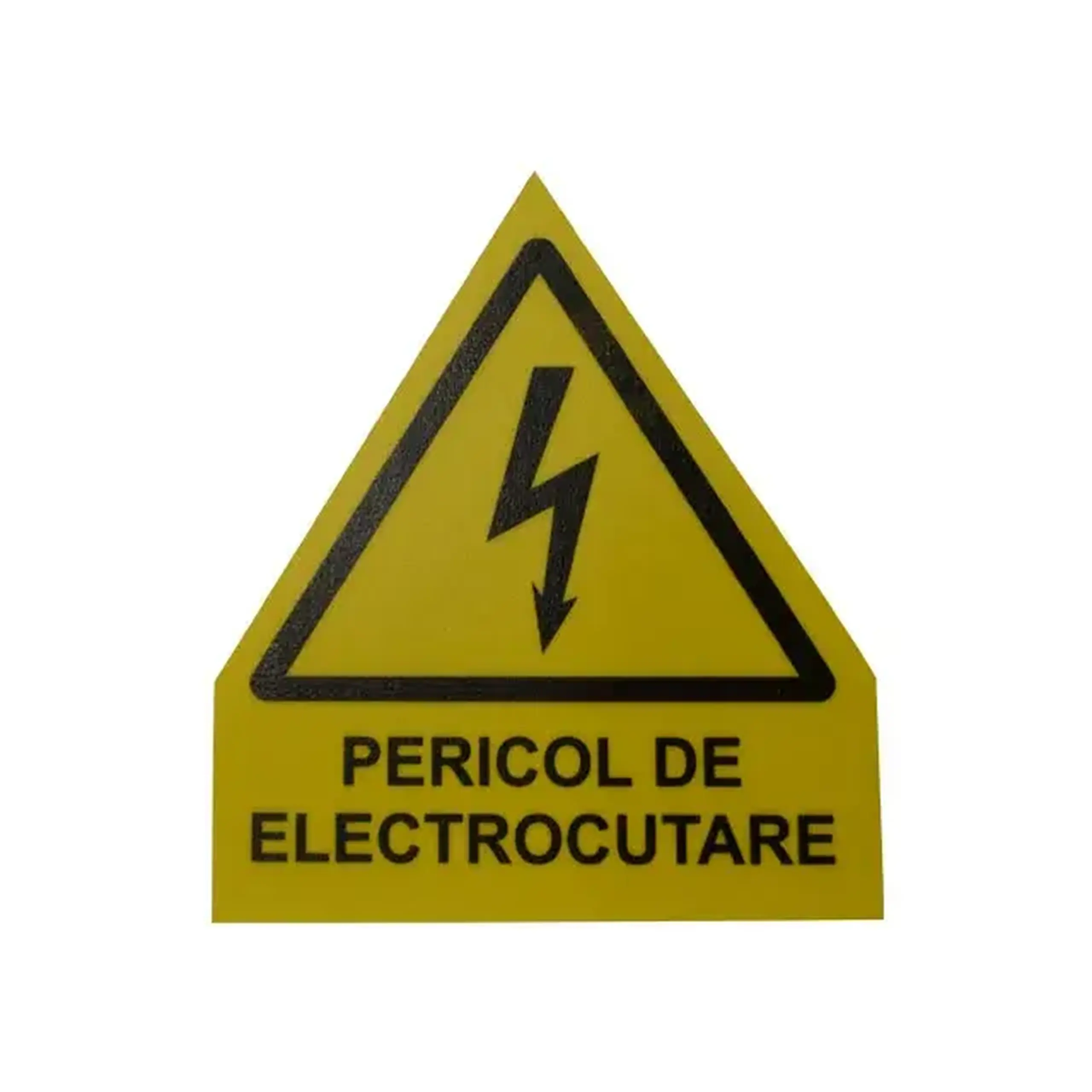 Indicator pericol de electrocutare 96 x 110 mm Galben/Negru
