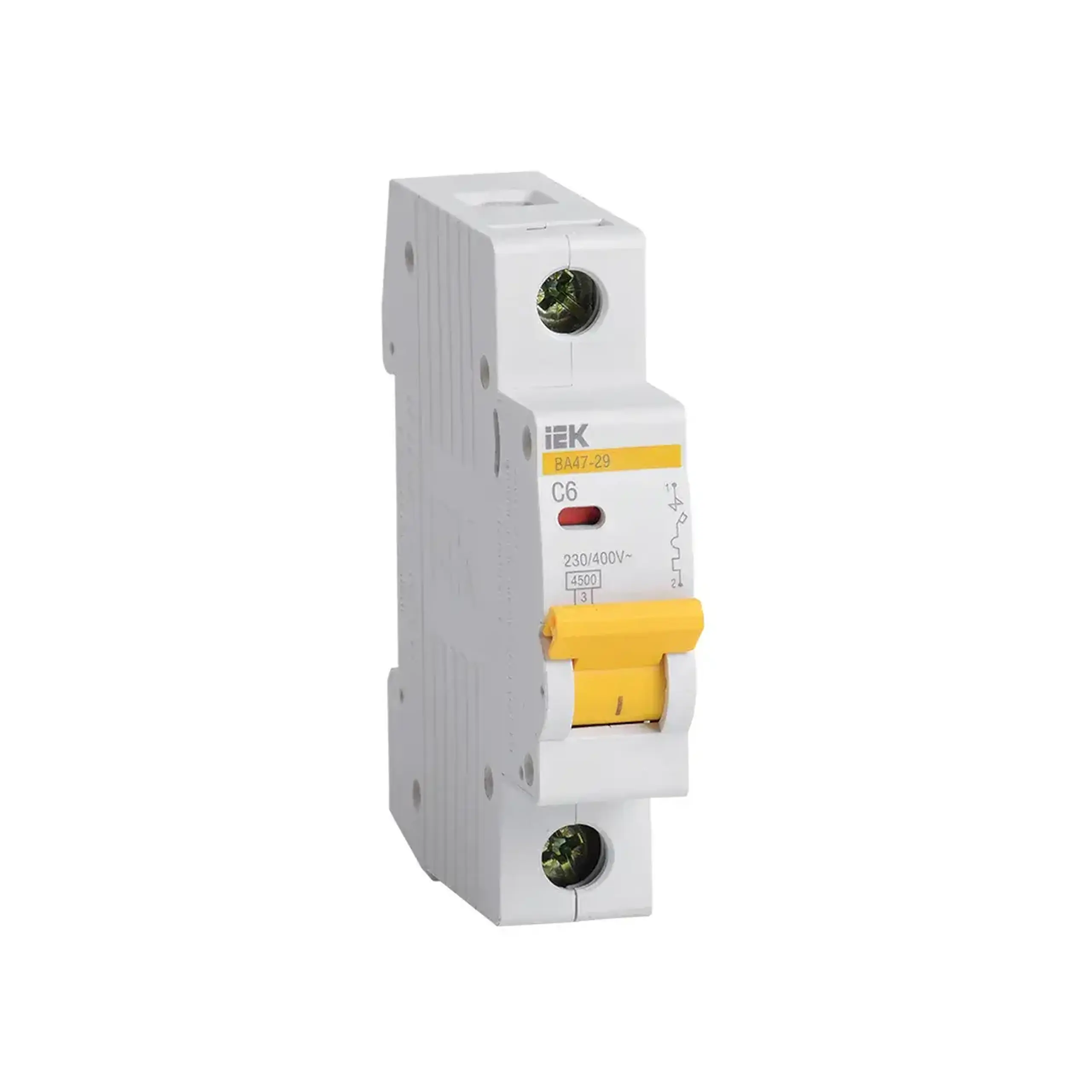 Întreruptor automat IEK VA47-29 1P 1 A 230 - 400 V C - C 6 A (A)