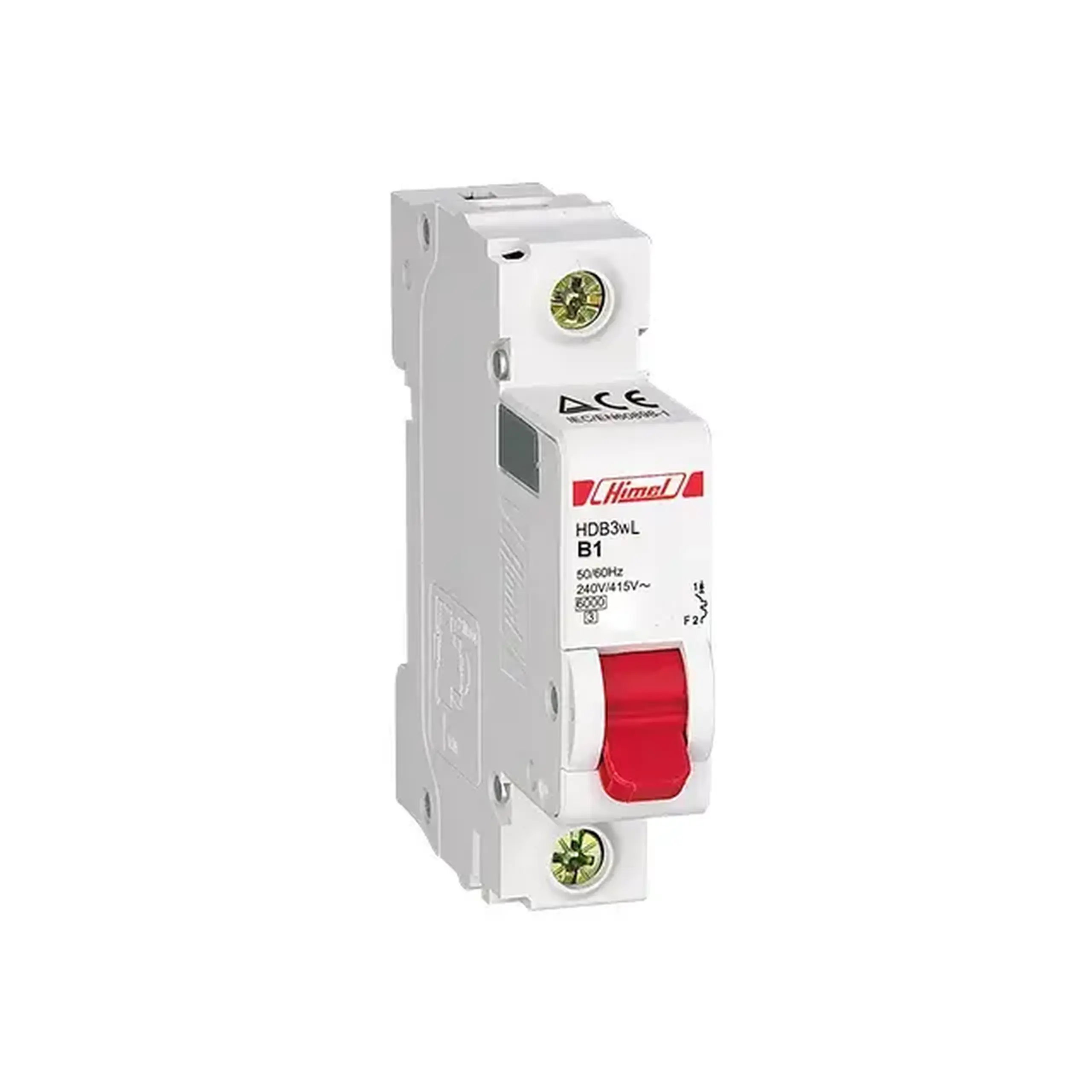 Întreruptor automat Himel HDB3WL 1P 1 A 240/415 V B - Curent (A) 1 A