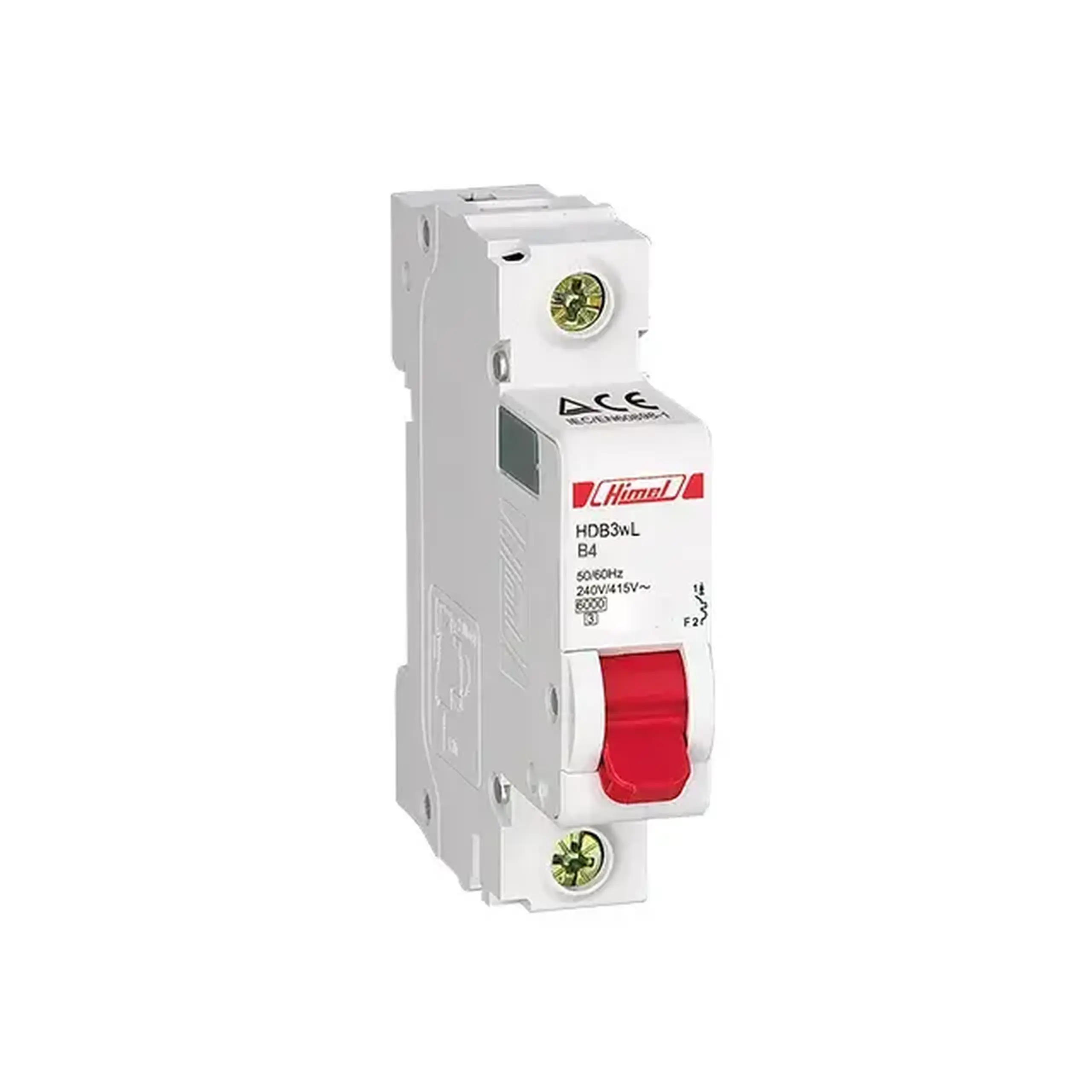Întreruptor automat Himel HDB3WL 1P 1 A 240/415 V B - Curent (A) 4 A