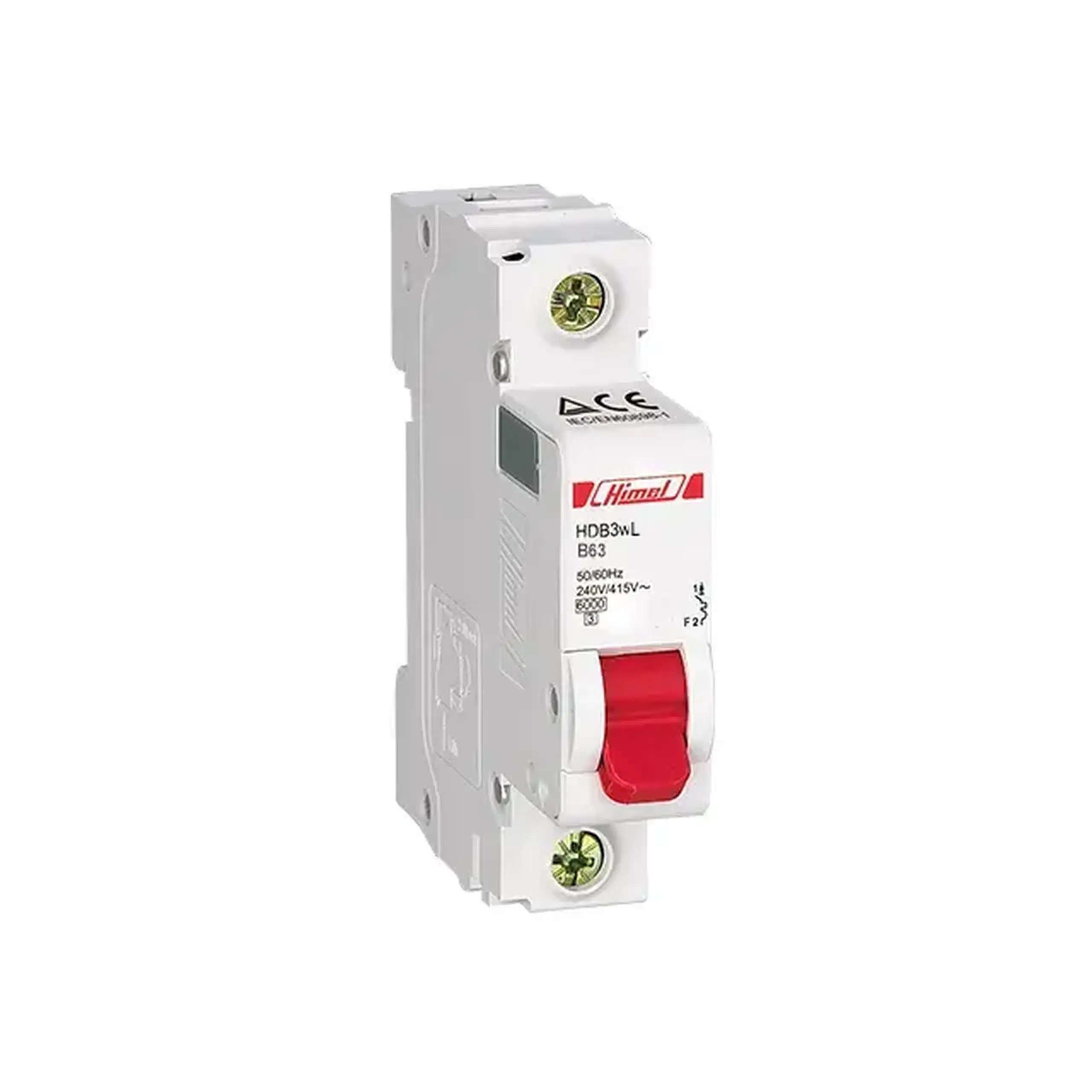 Întreruptor automat Himel HDB3WL 1P 1 A 240/415 V B - Curent (A) 63 A