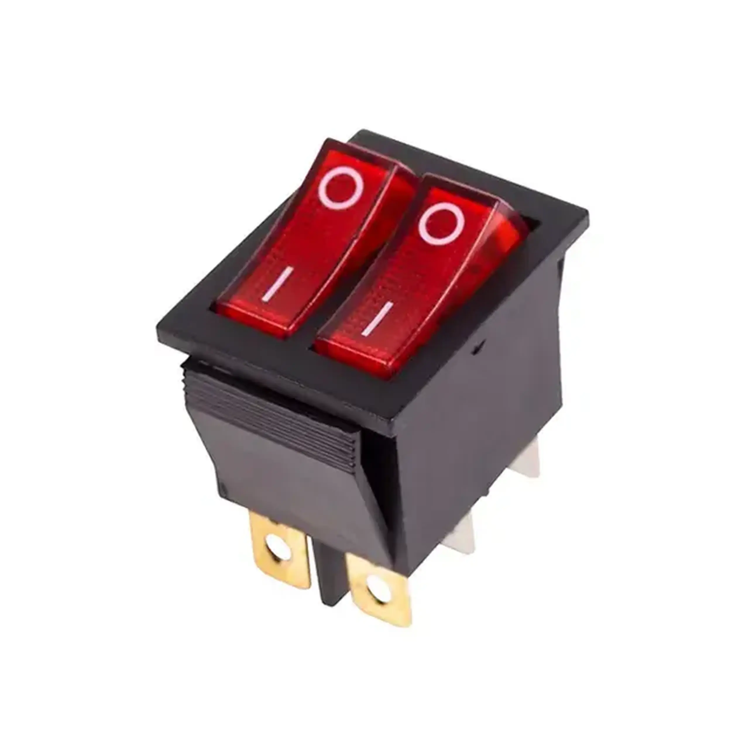 Întrerupător 36-2410 2P 250 V 15 A IP30 Roșu Rexant - Model 36-2410