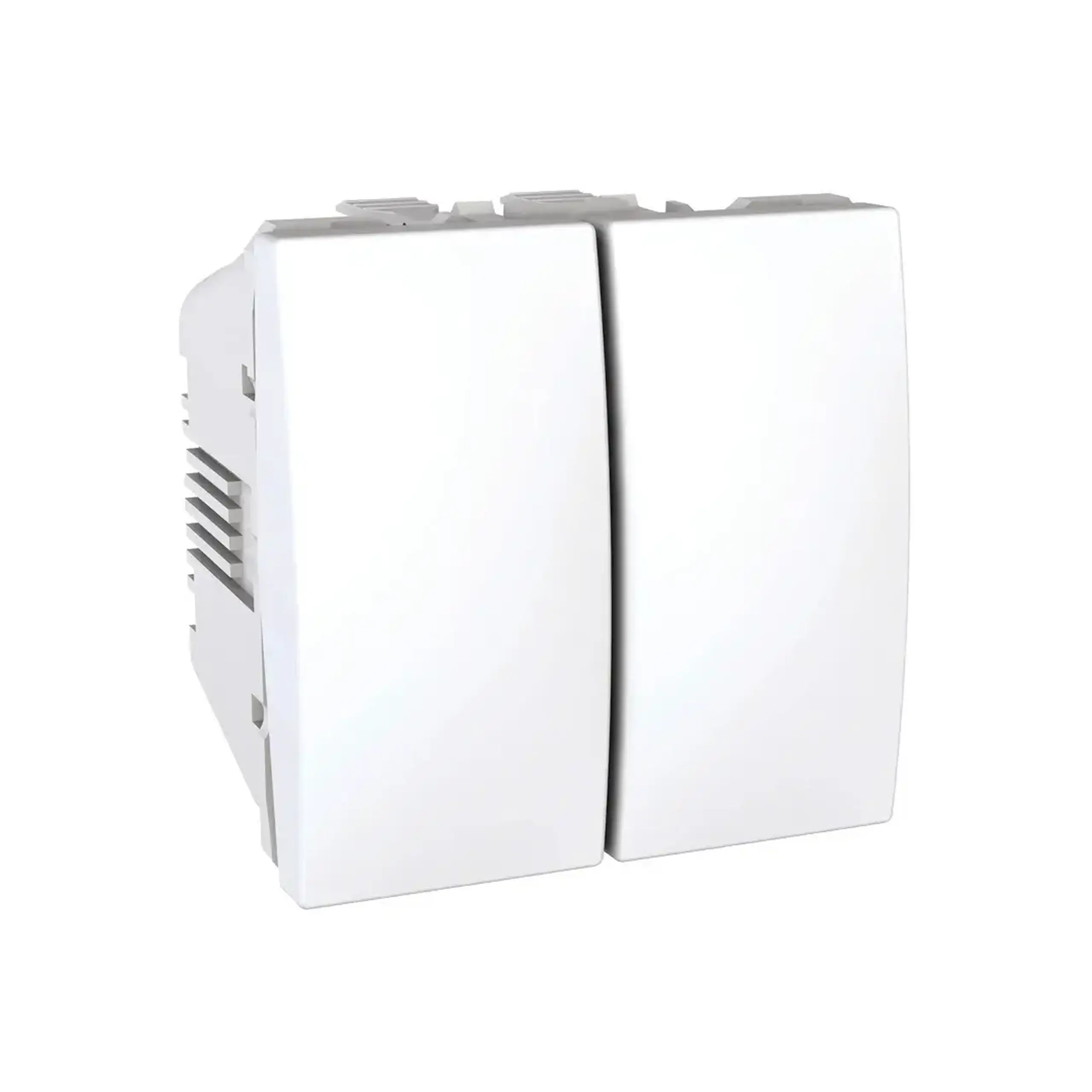 Întrerupător dublu cap scară MGU3.213.18 UNICA 10 A 250 V alb Schneider-Electric
